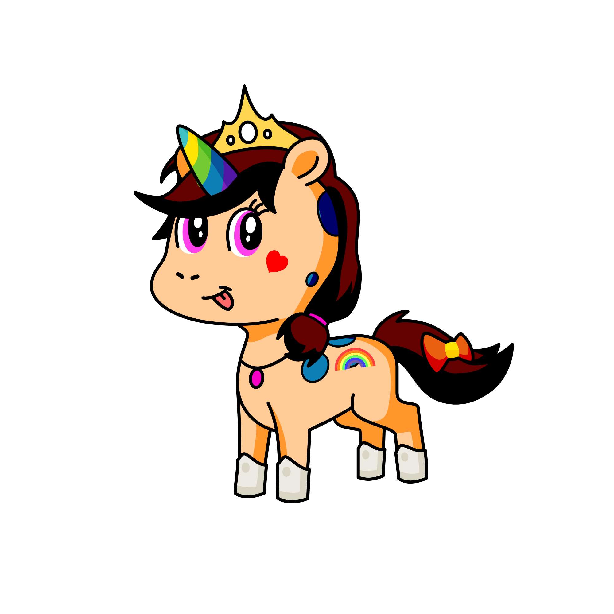 Paolita, the unicorn