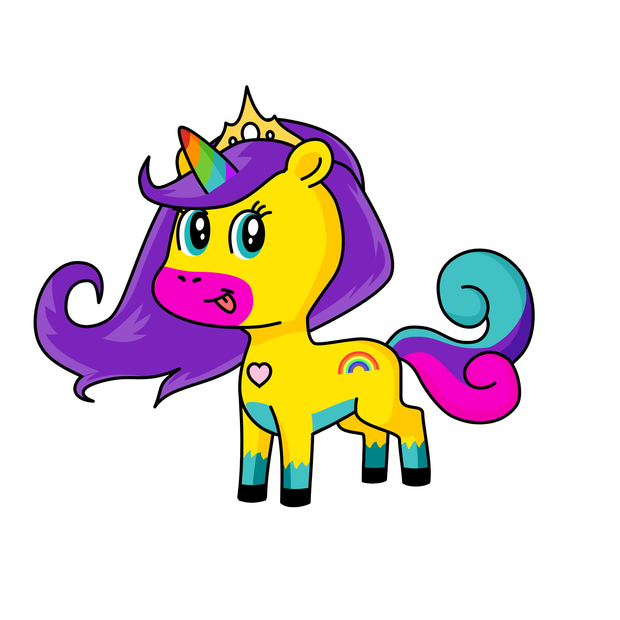 princess sparklebutt, the unicorn