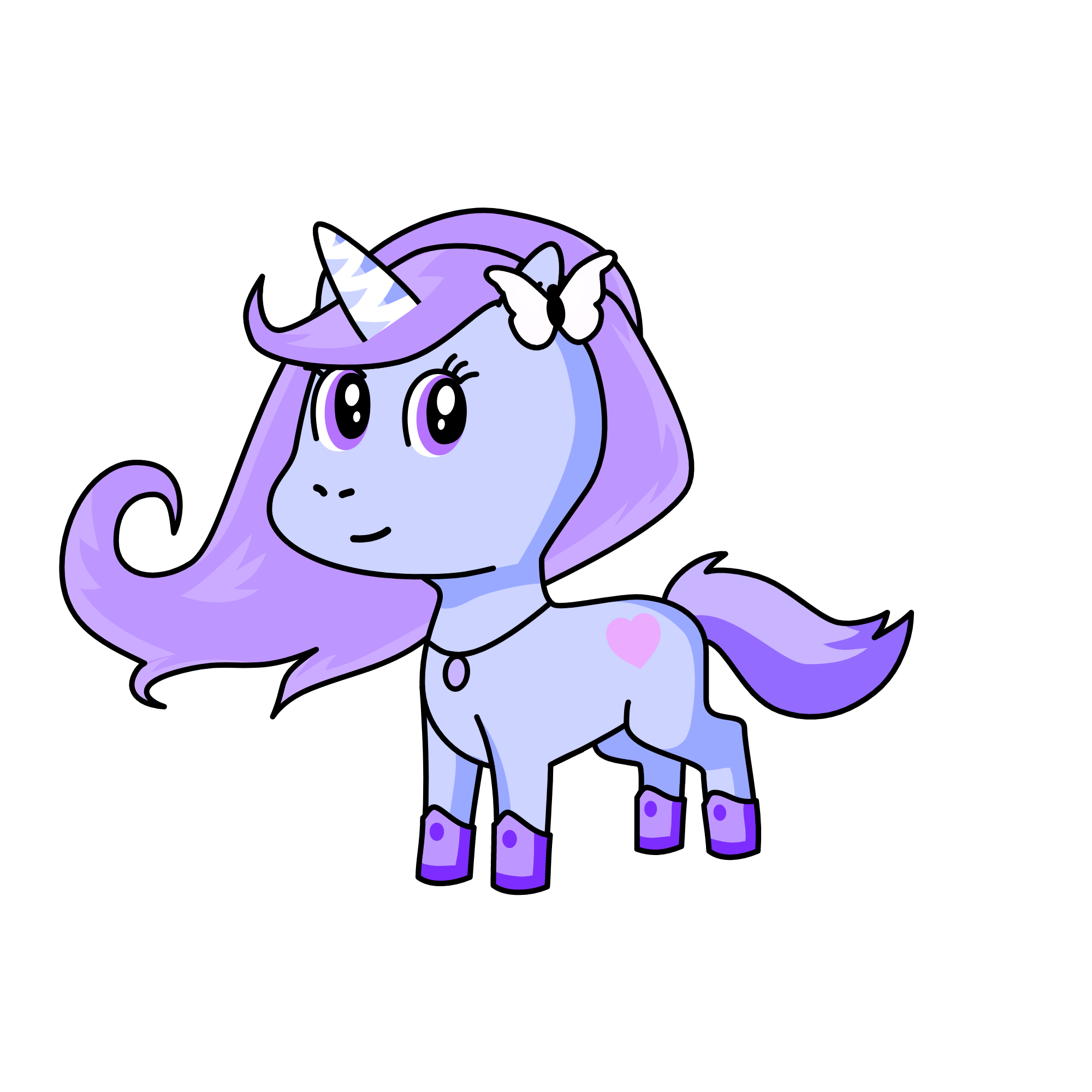 Midnight, the unicorn