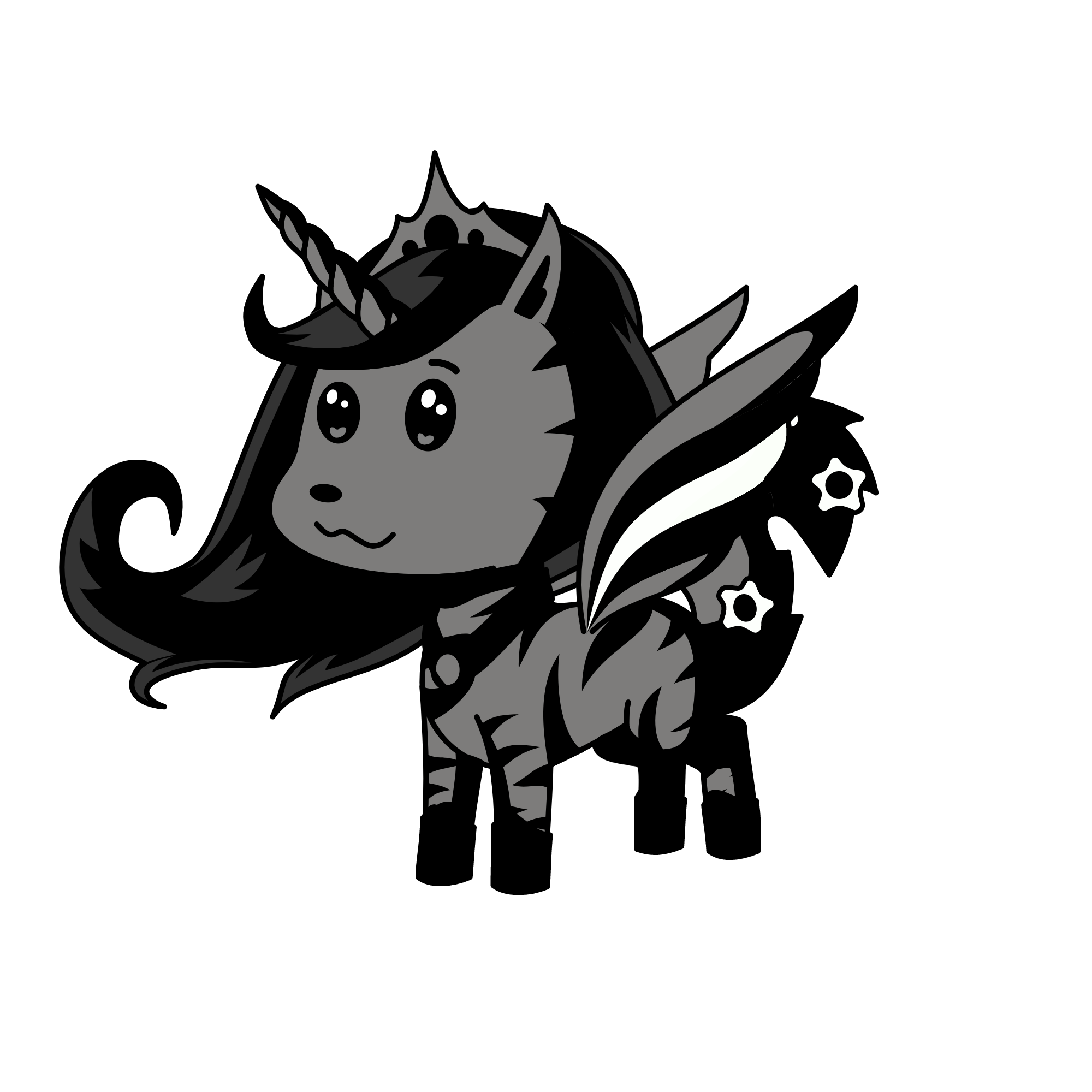 Midnight, the unicorn