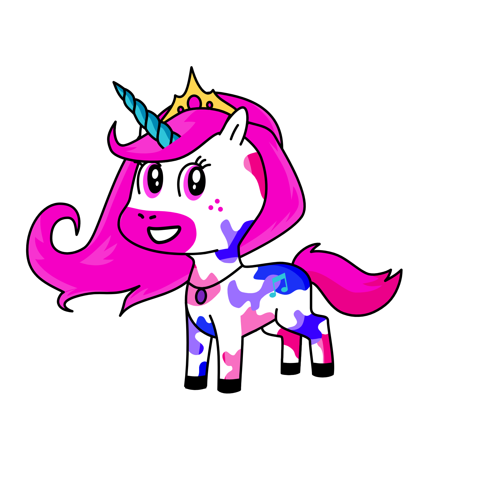 💜Galaxycorn💜, the unicorn