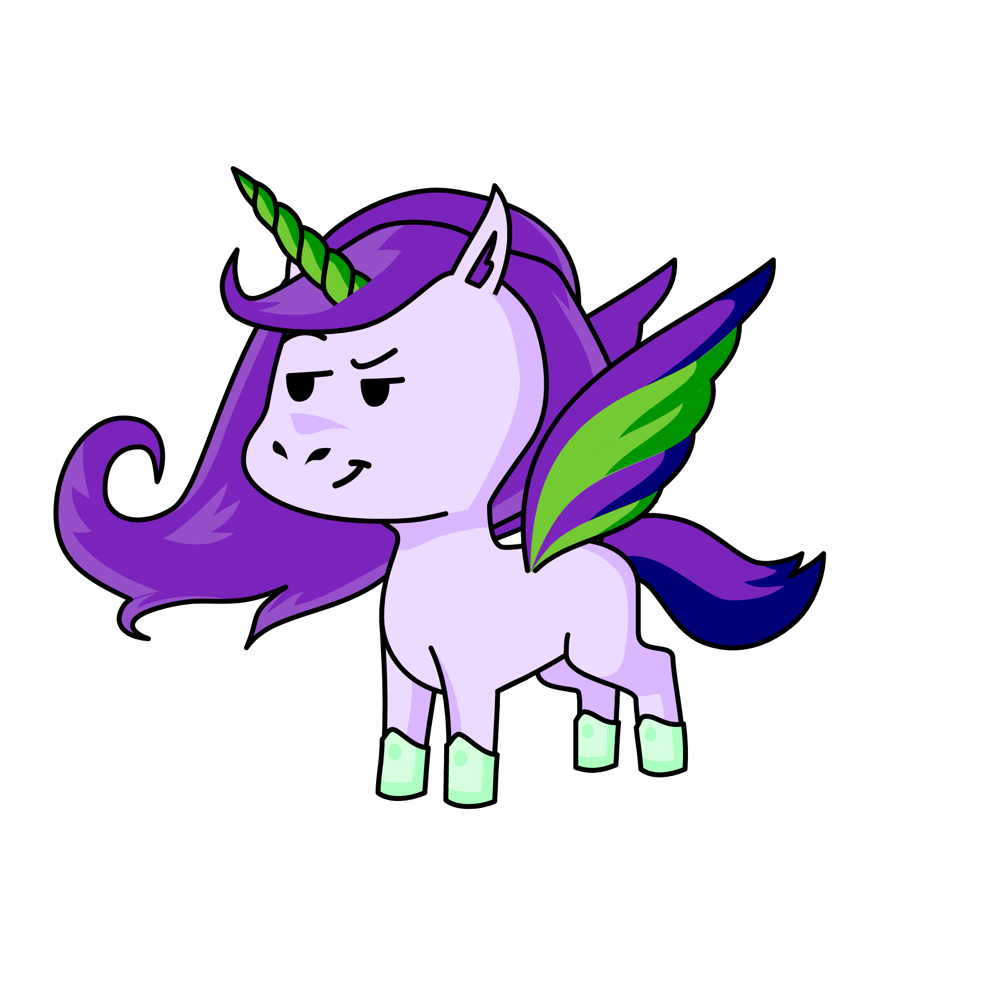 Mal, the unicorn