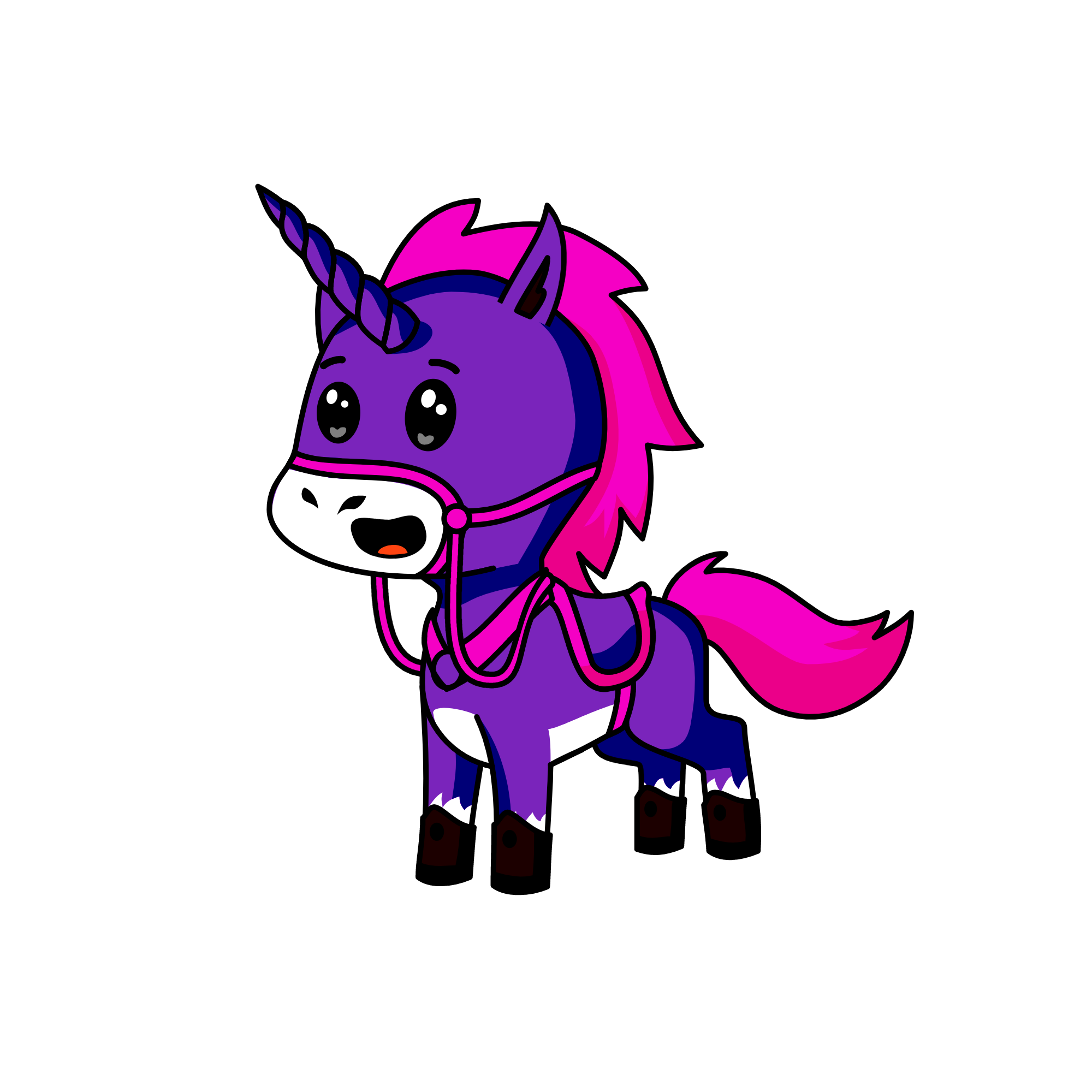 crazy, the unicorn