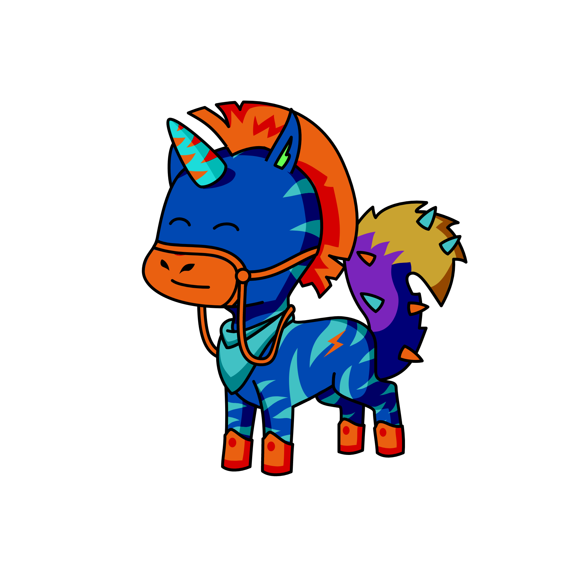 bay, the unicorn