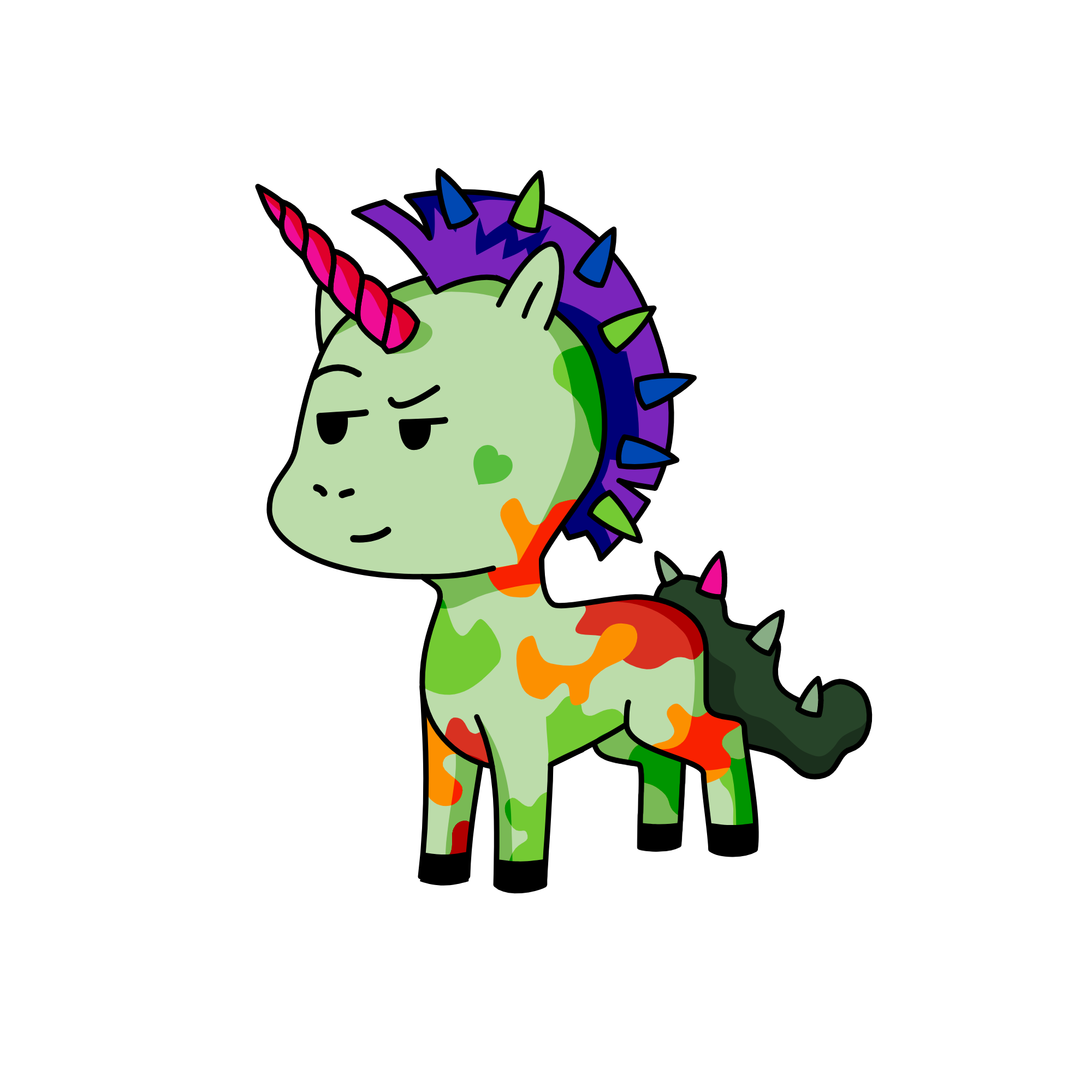 logan the mighty, the unicorn