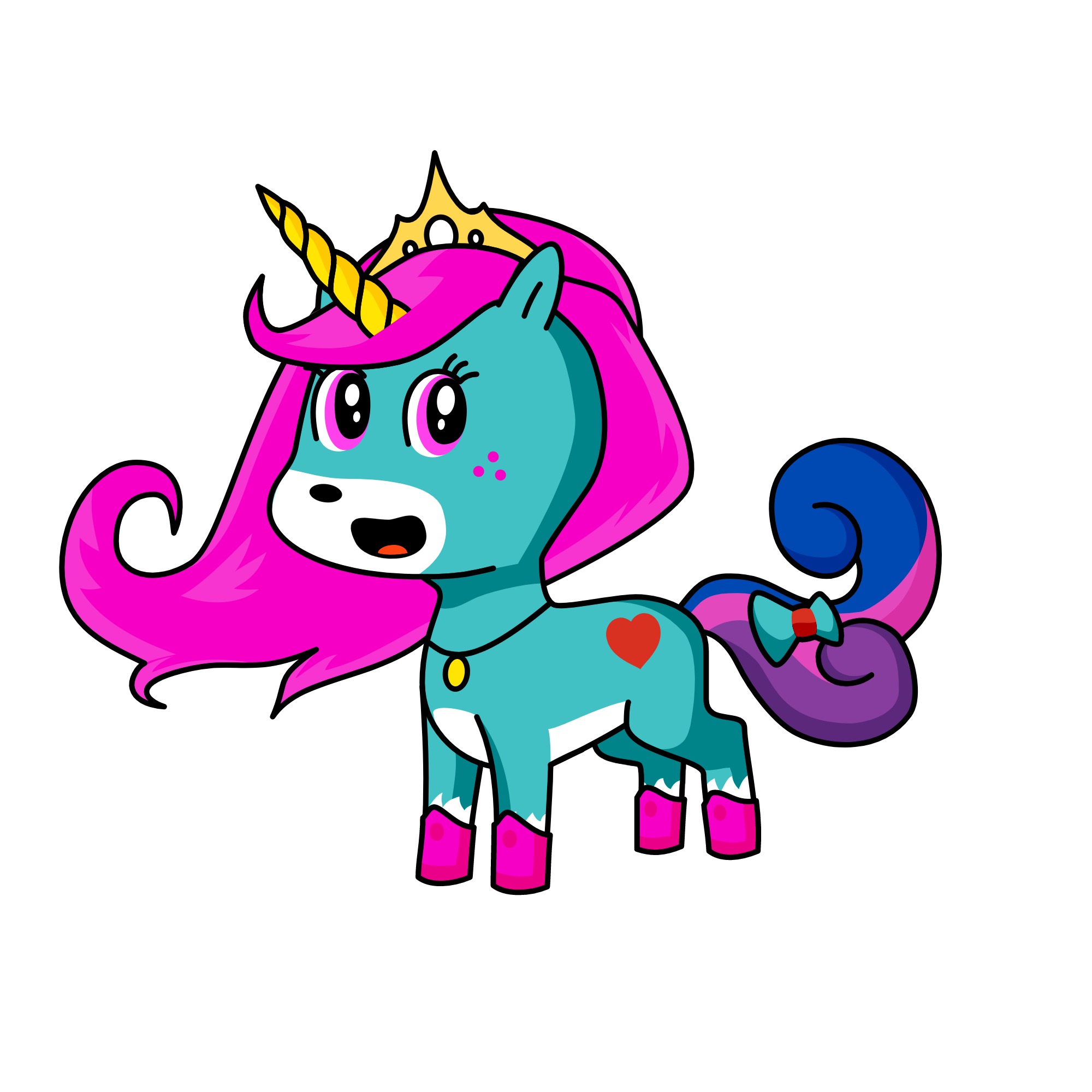 fofo, the unicorn