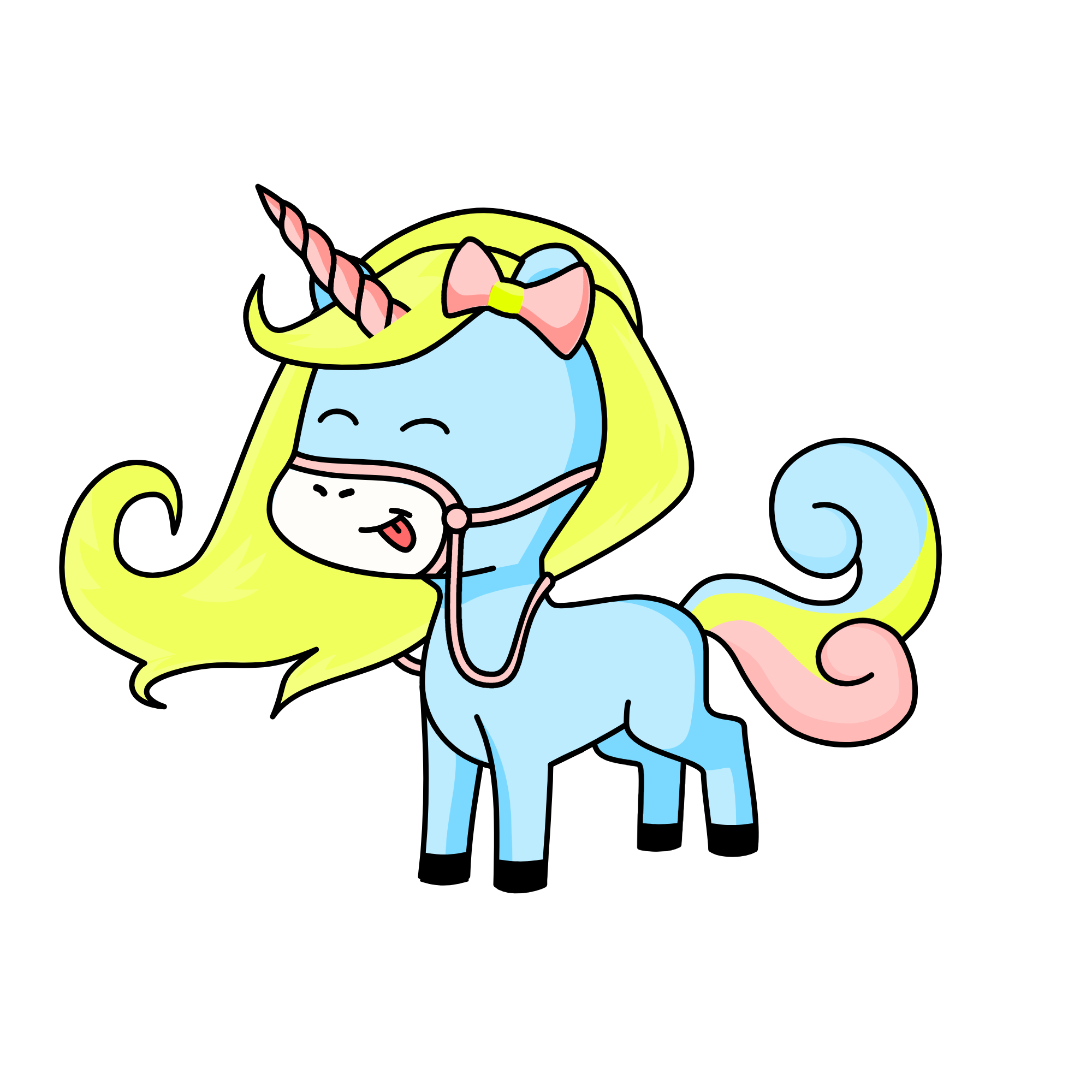 Skylette, the unicorn
