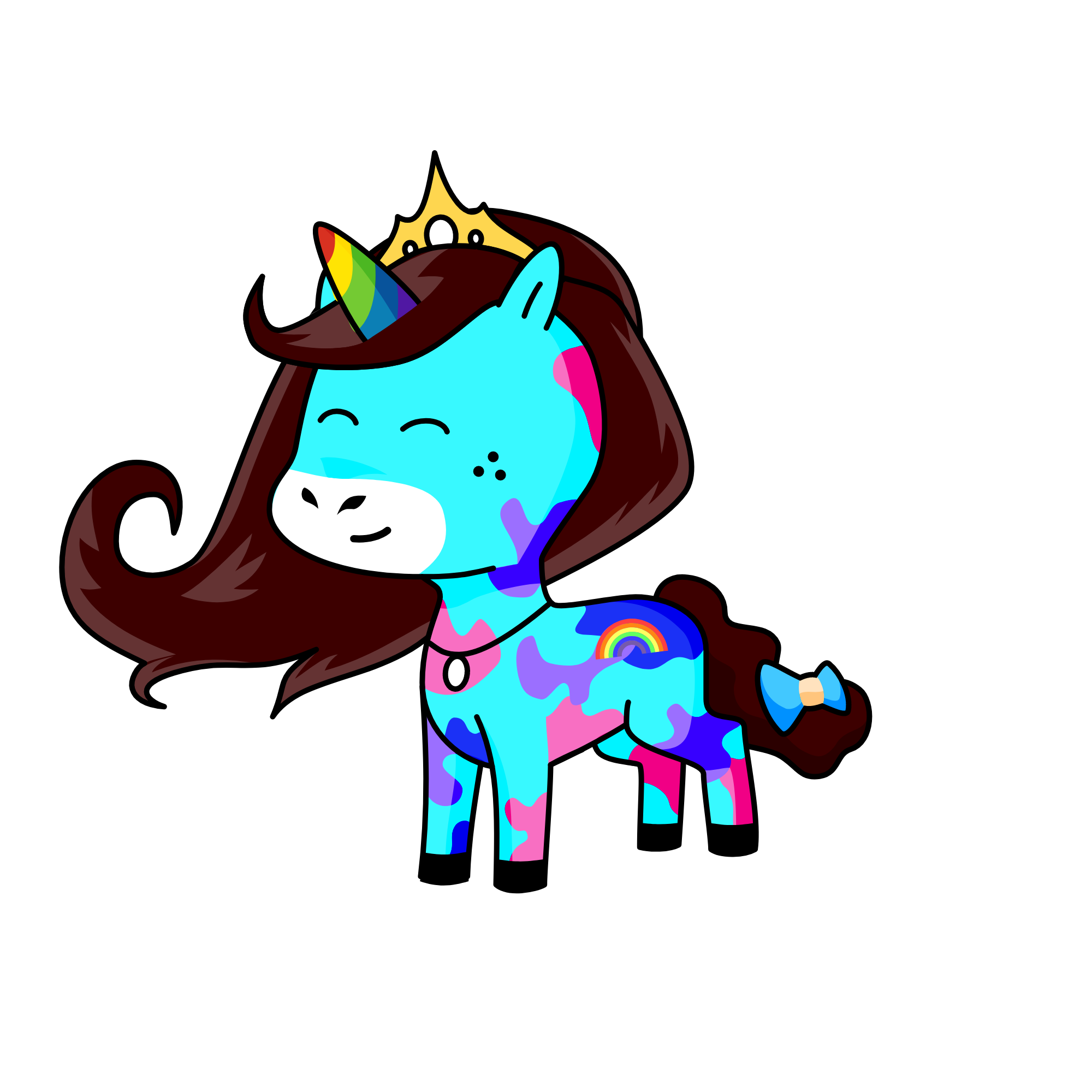 queen, the unicorn