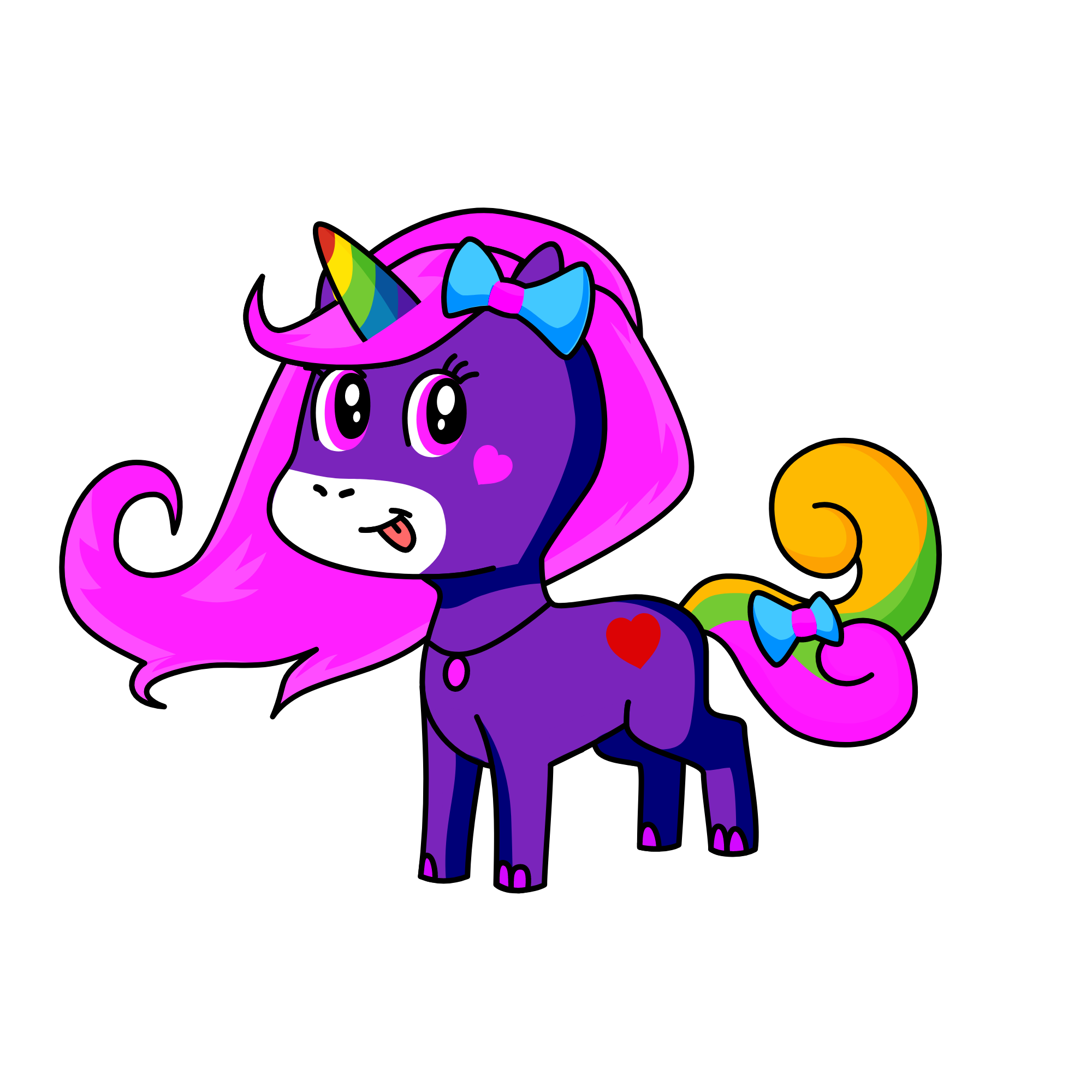 Unicorn Beauty, the unicorn