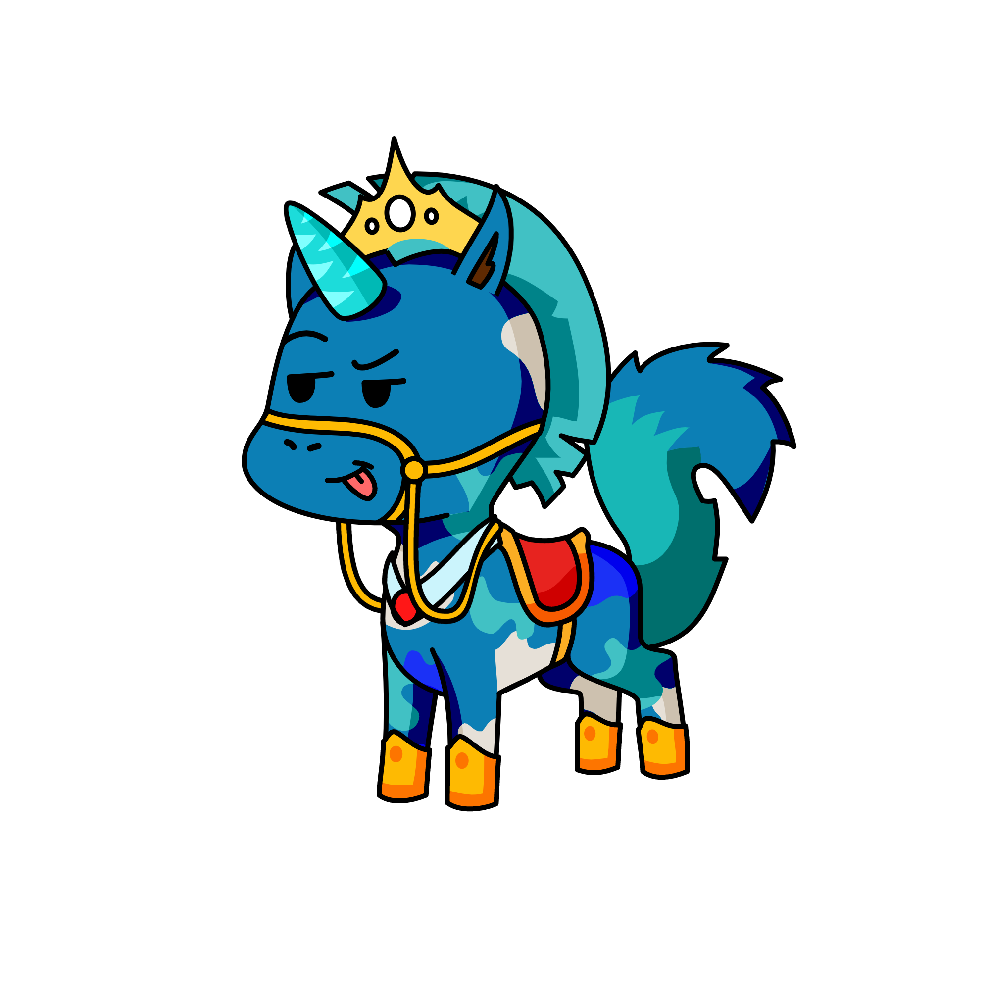 Midnight moon, the unicorn