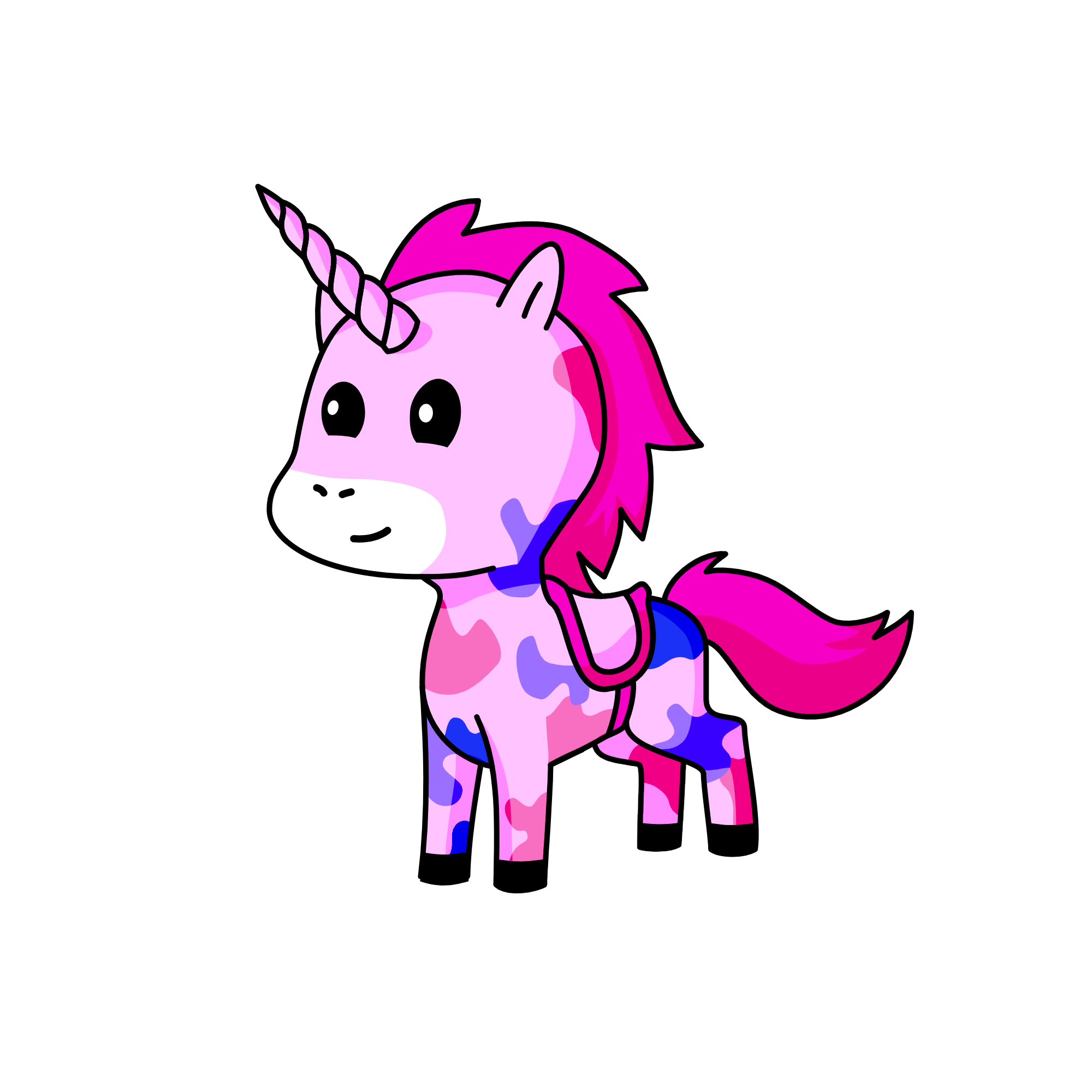 Cotton candy, the unicorn