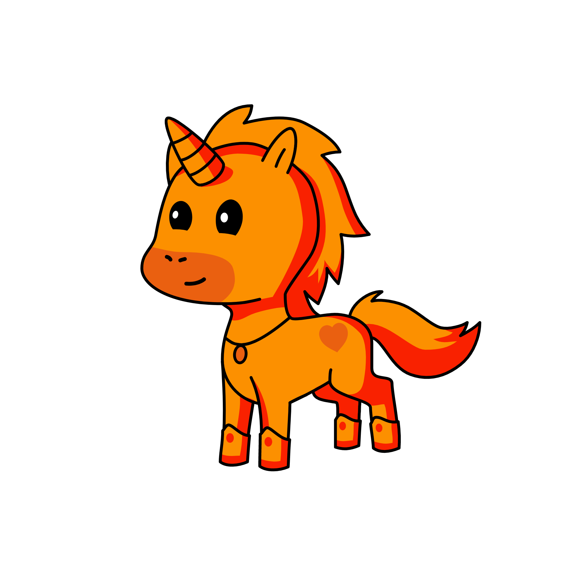 Garnet, the unicorn