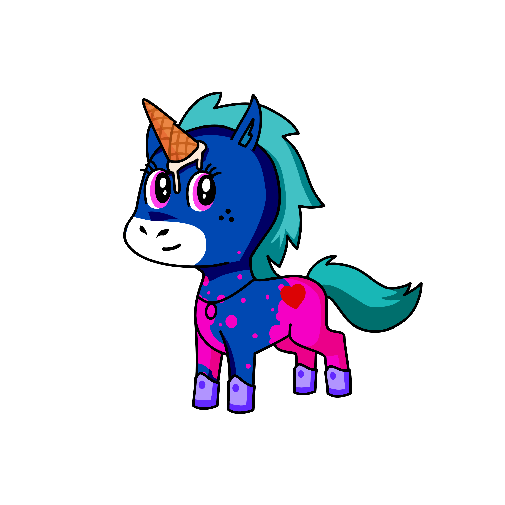 Night, the unicorn