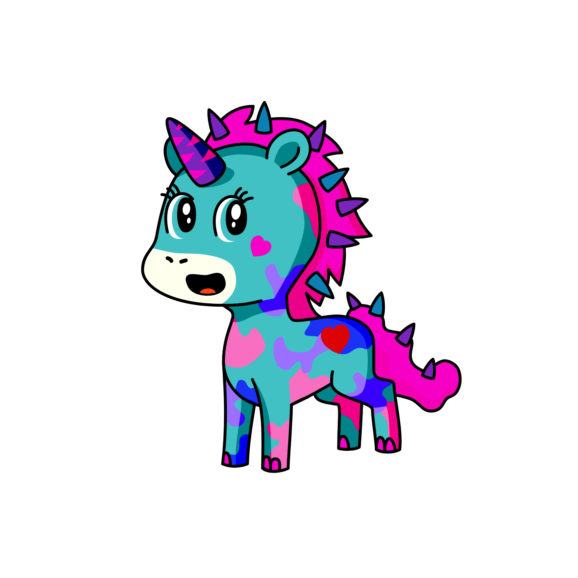 RockCandy, the unicorn