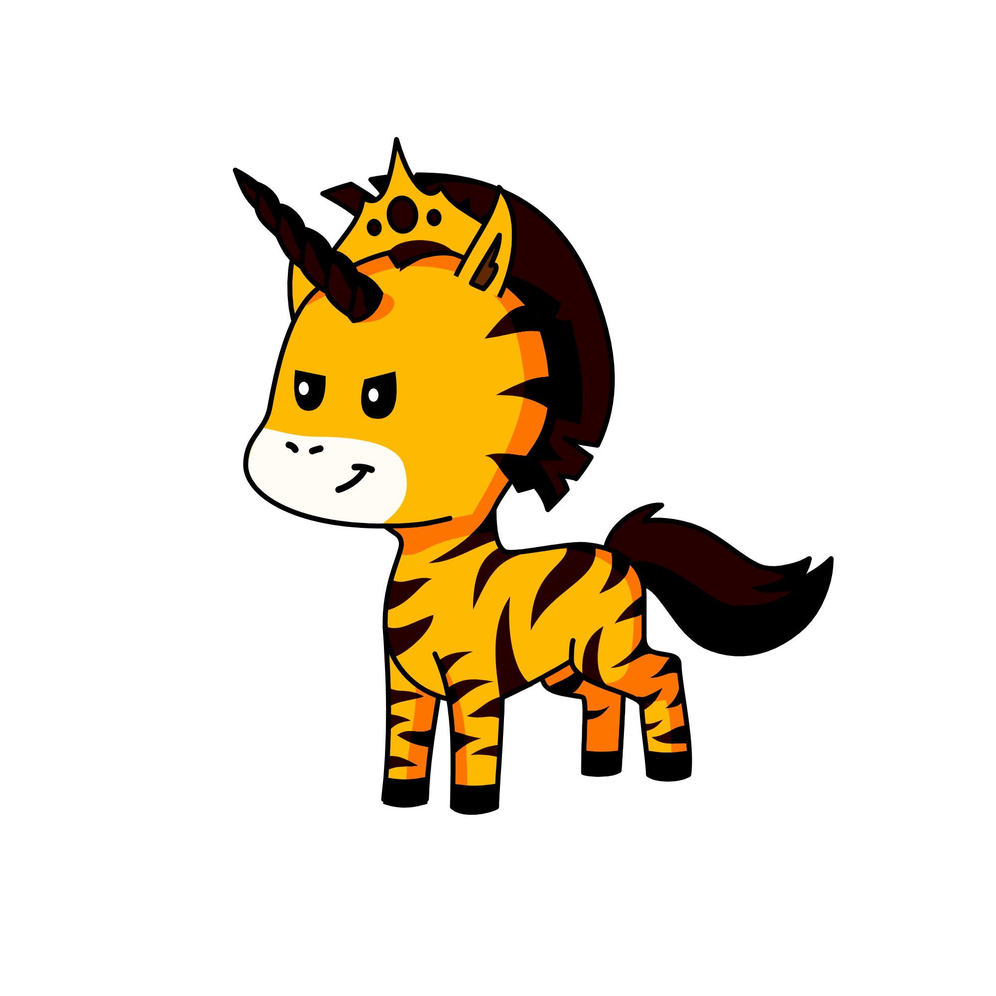 Tigerrrrr, the unicorn
