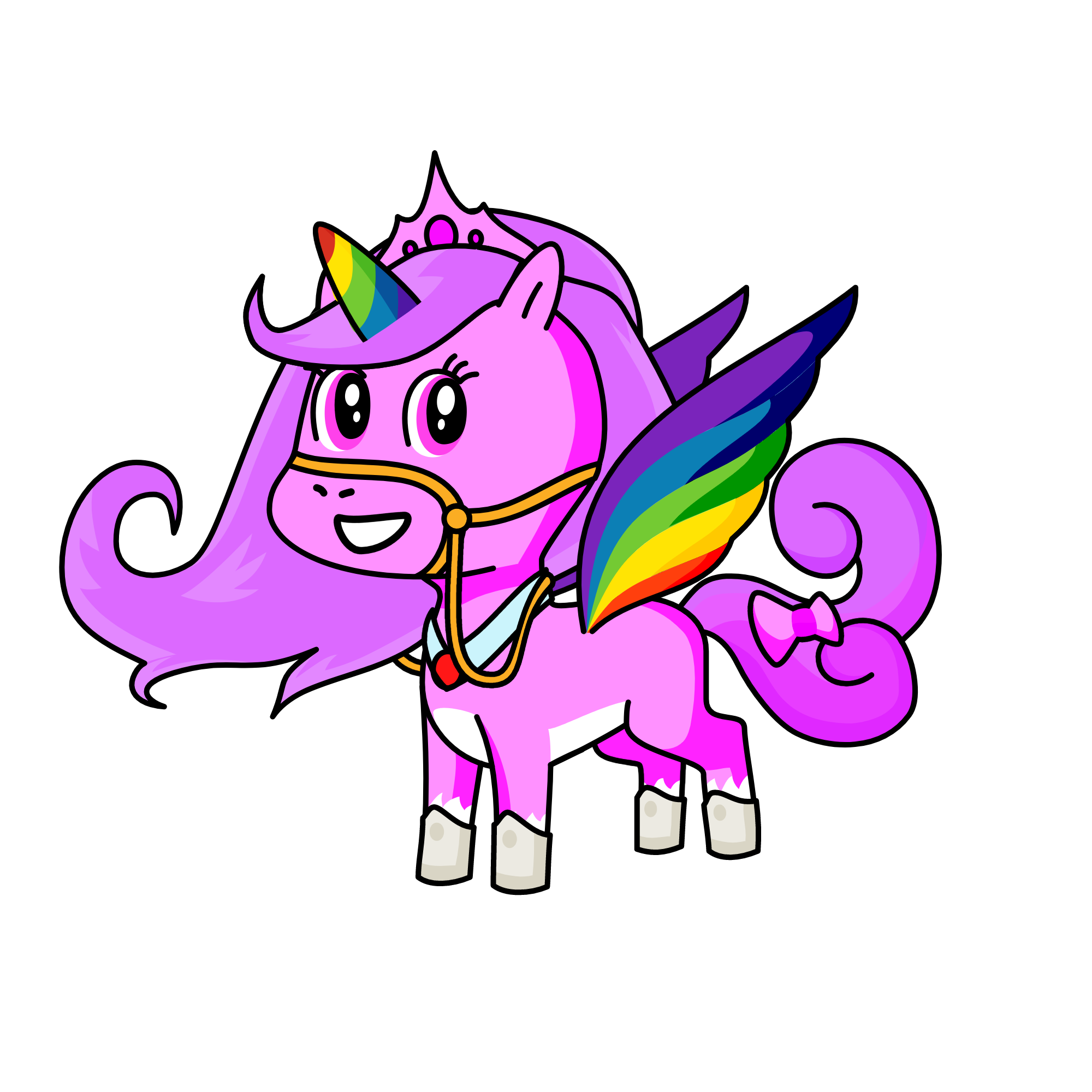 Princess 你好你交, the unicorn