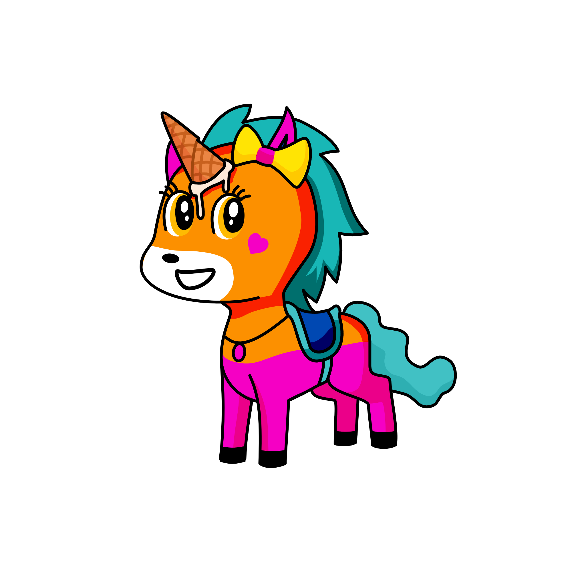 Ice ❄ , the unicorn