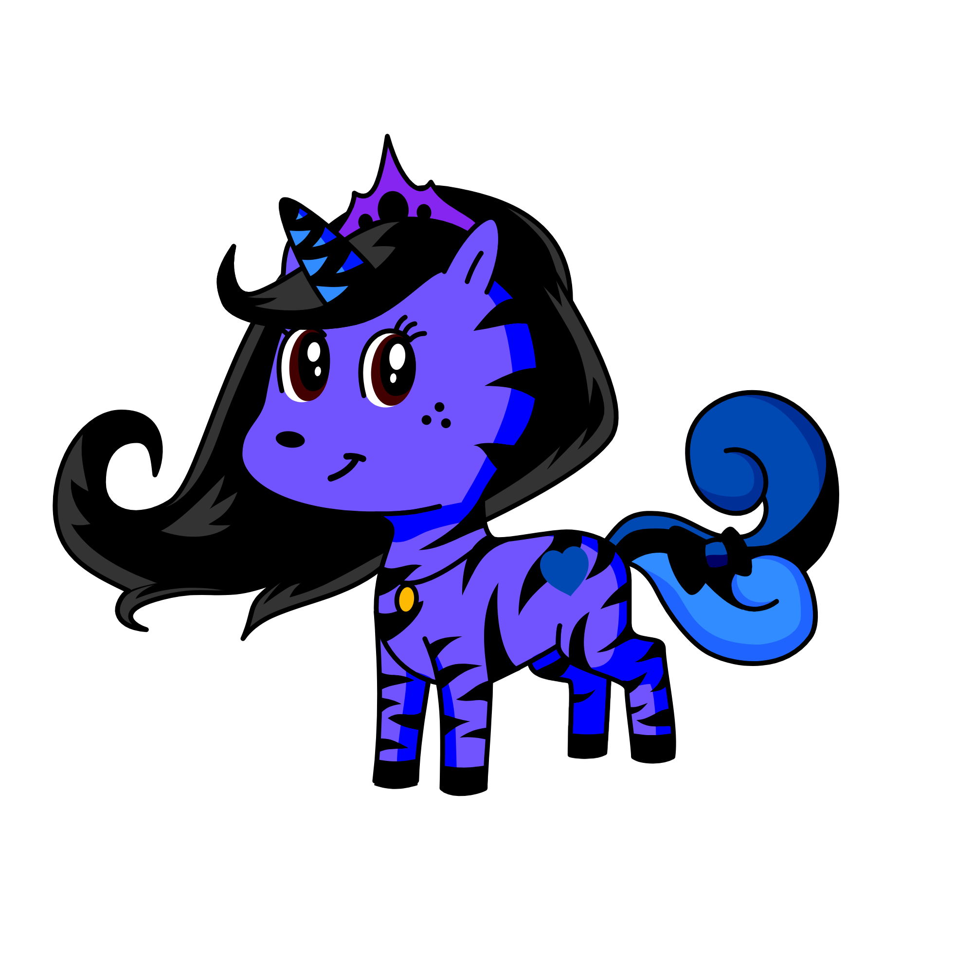 Midnight, the unicorn