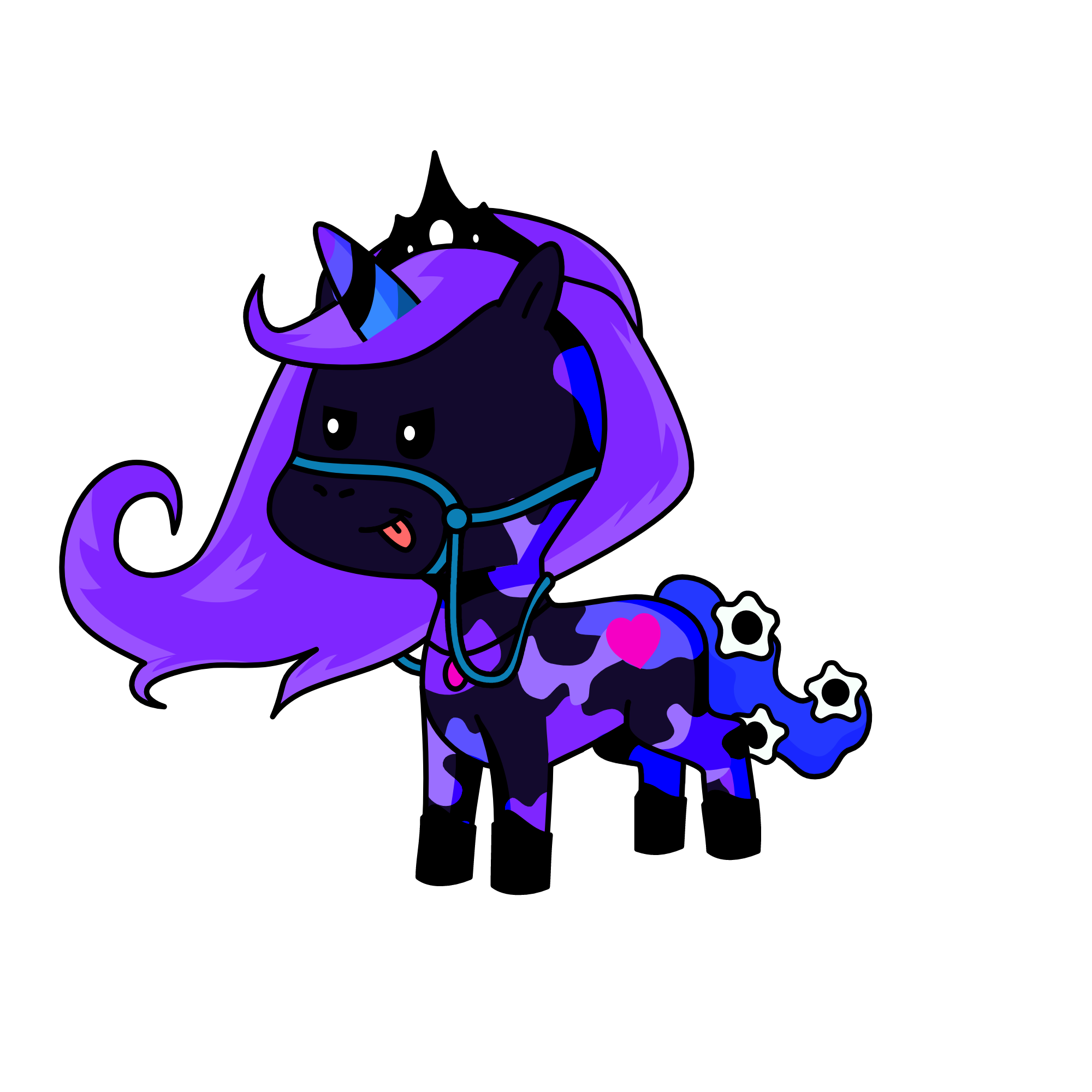 Midnight, the unicorn