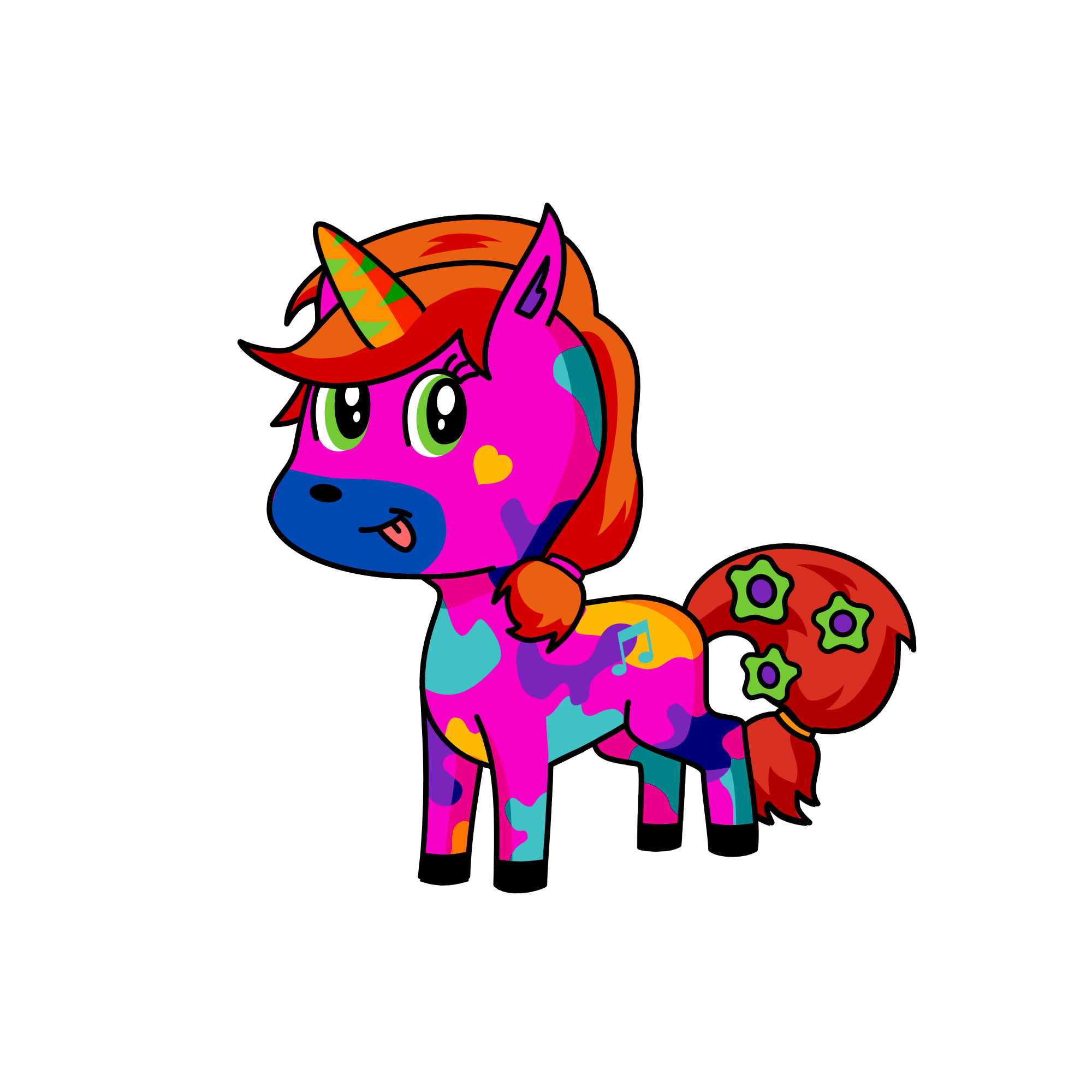 zaza, the unicorn