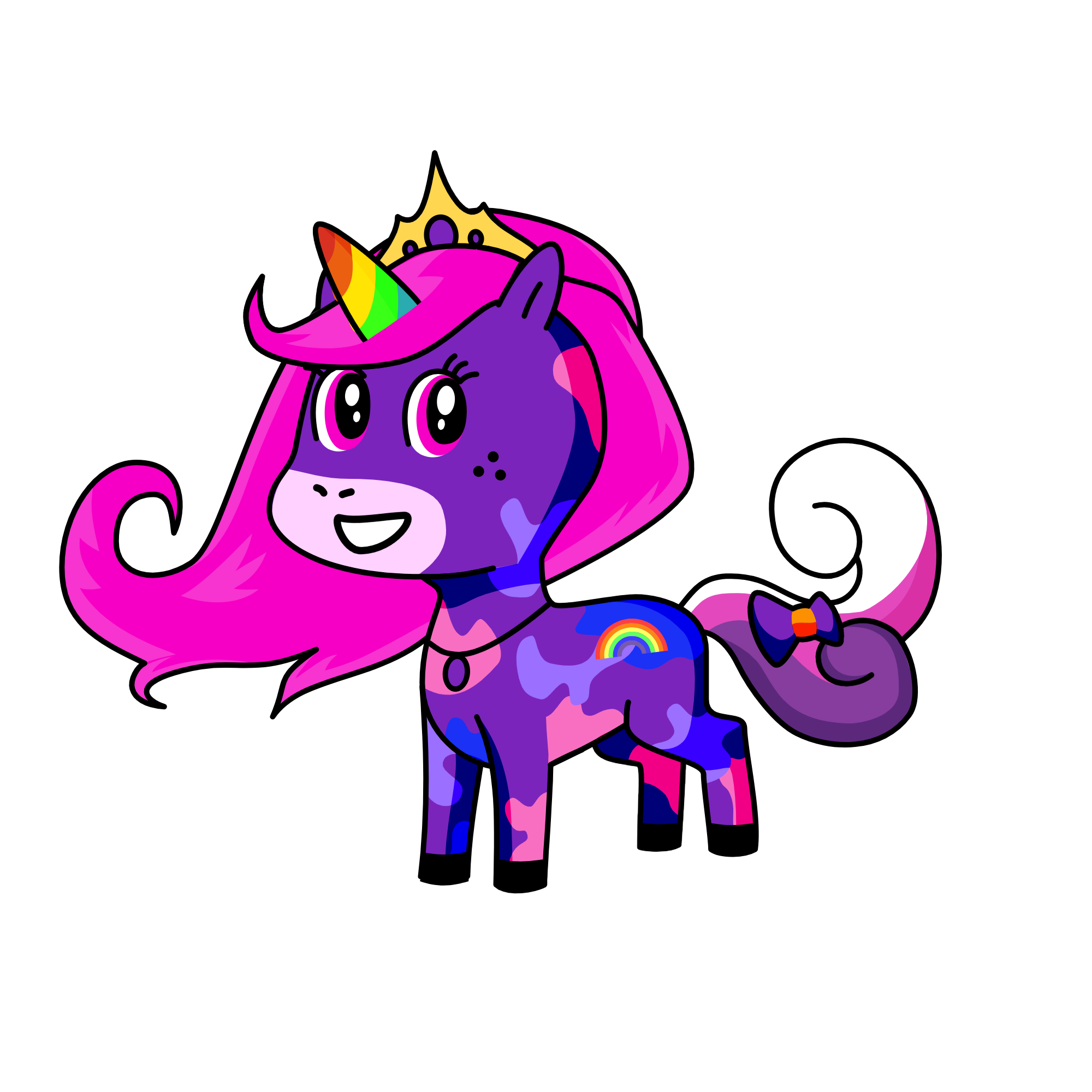Princess ulica, the unicorn