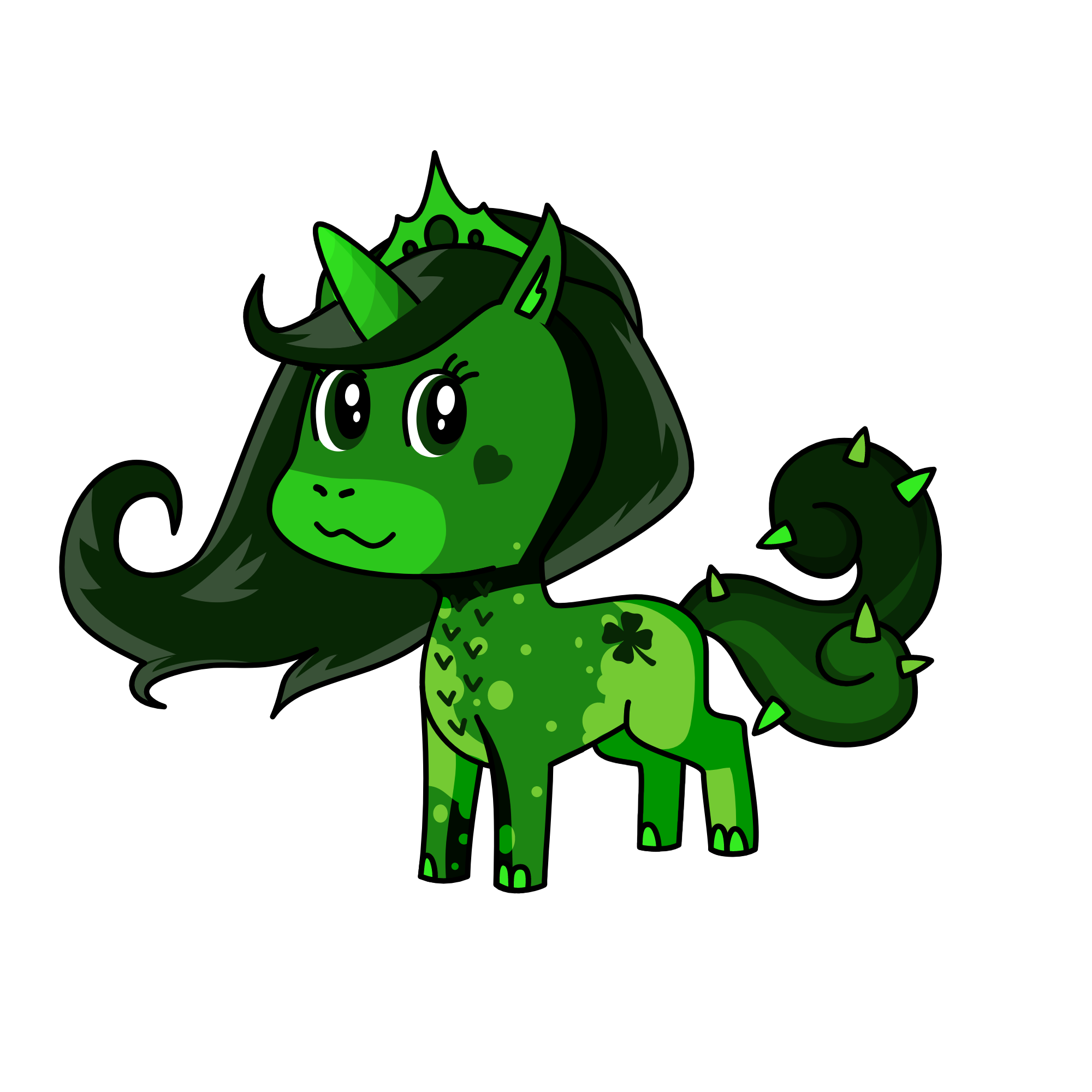 Queen Clover, the unicorn