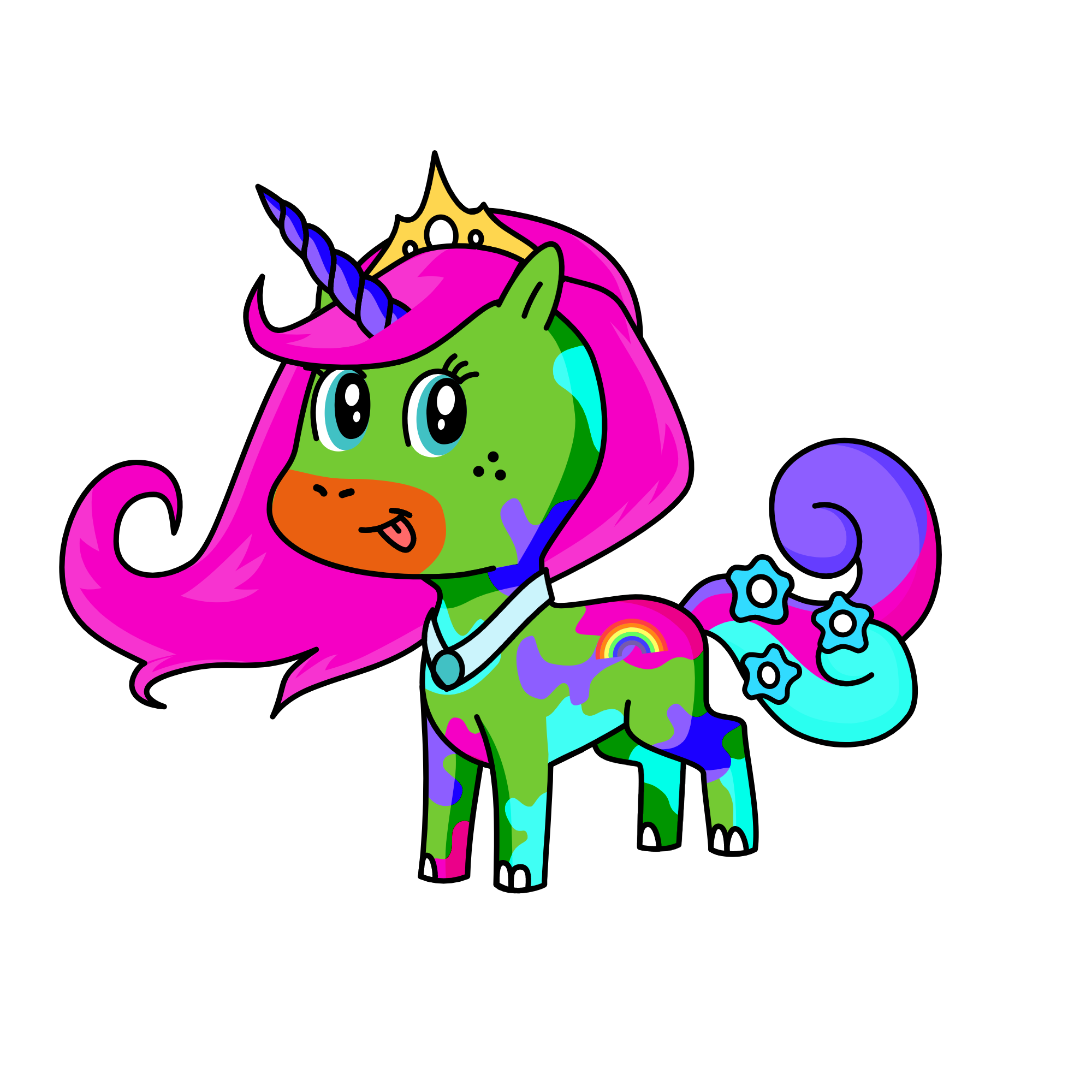 goldie, the unicorn