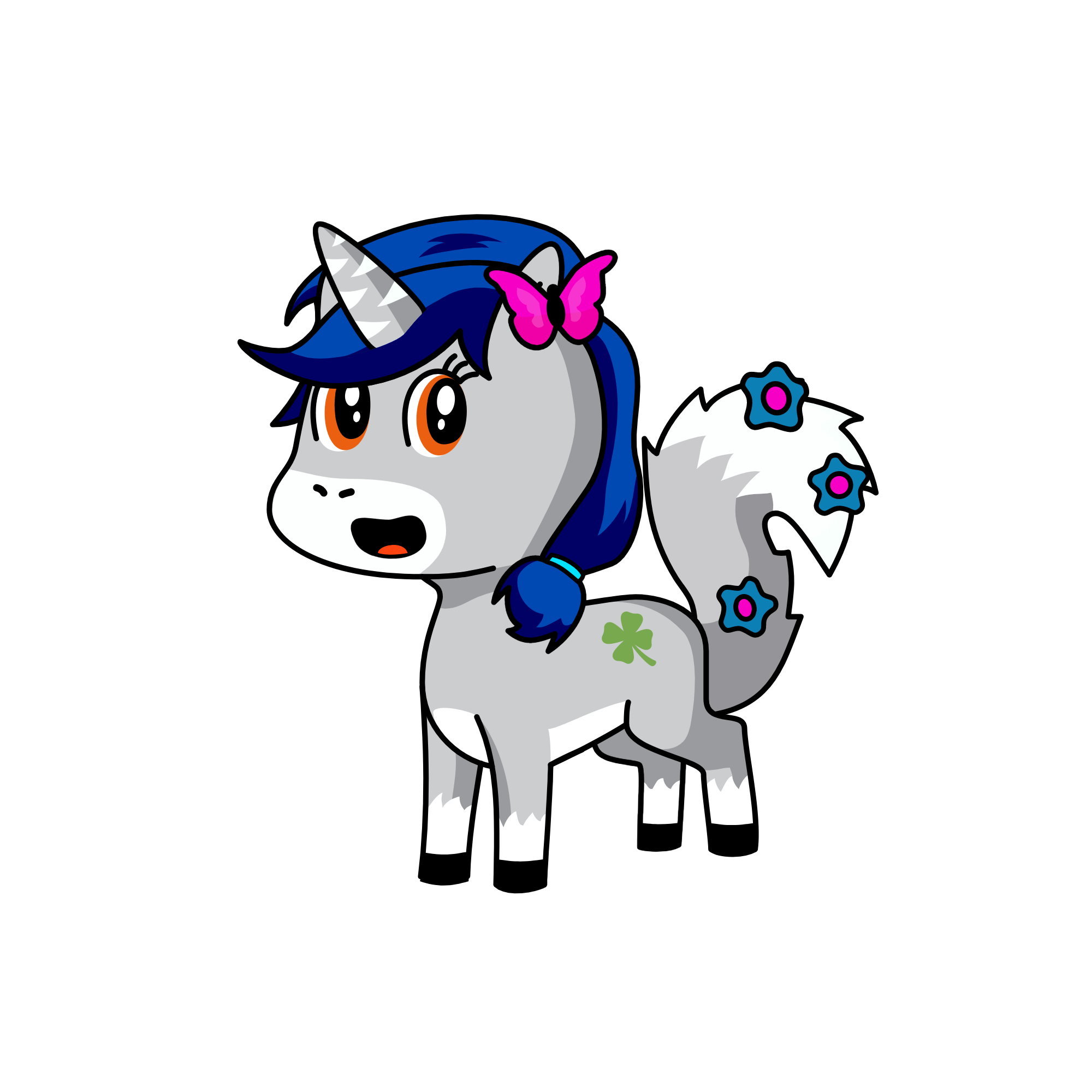 The Wolf, the unicorn