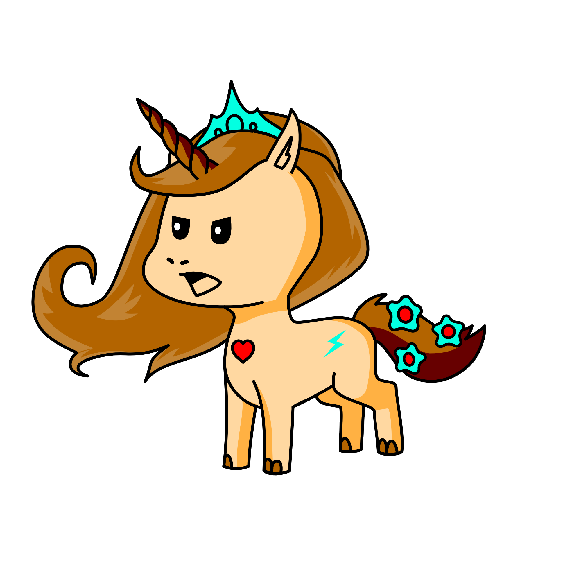 Katie Adele Davis, the unicorn