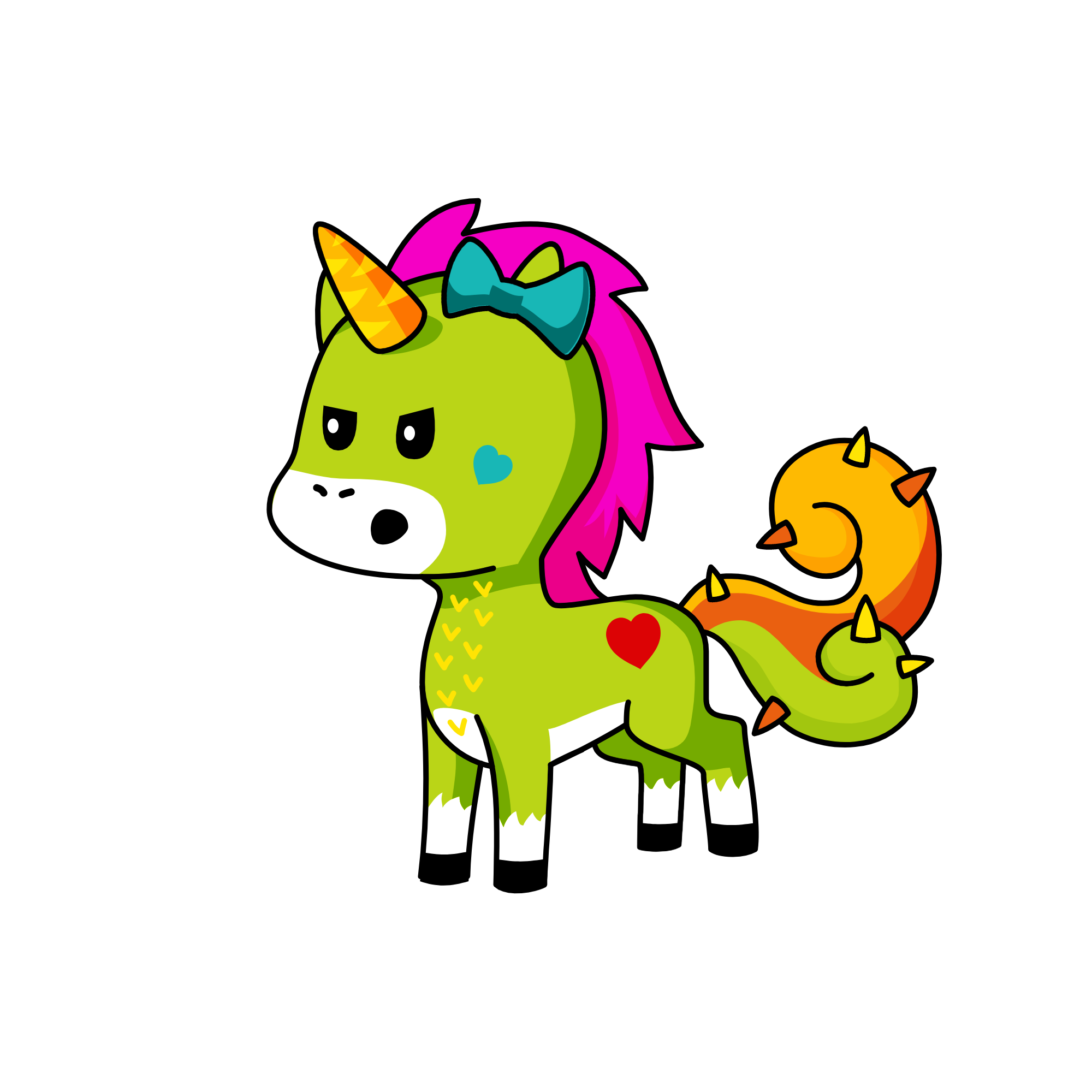 Maddiey, the unicorn