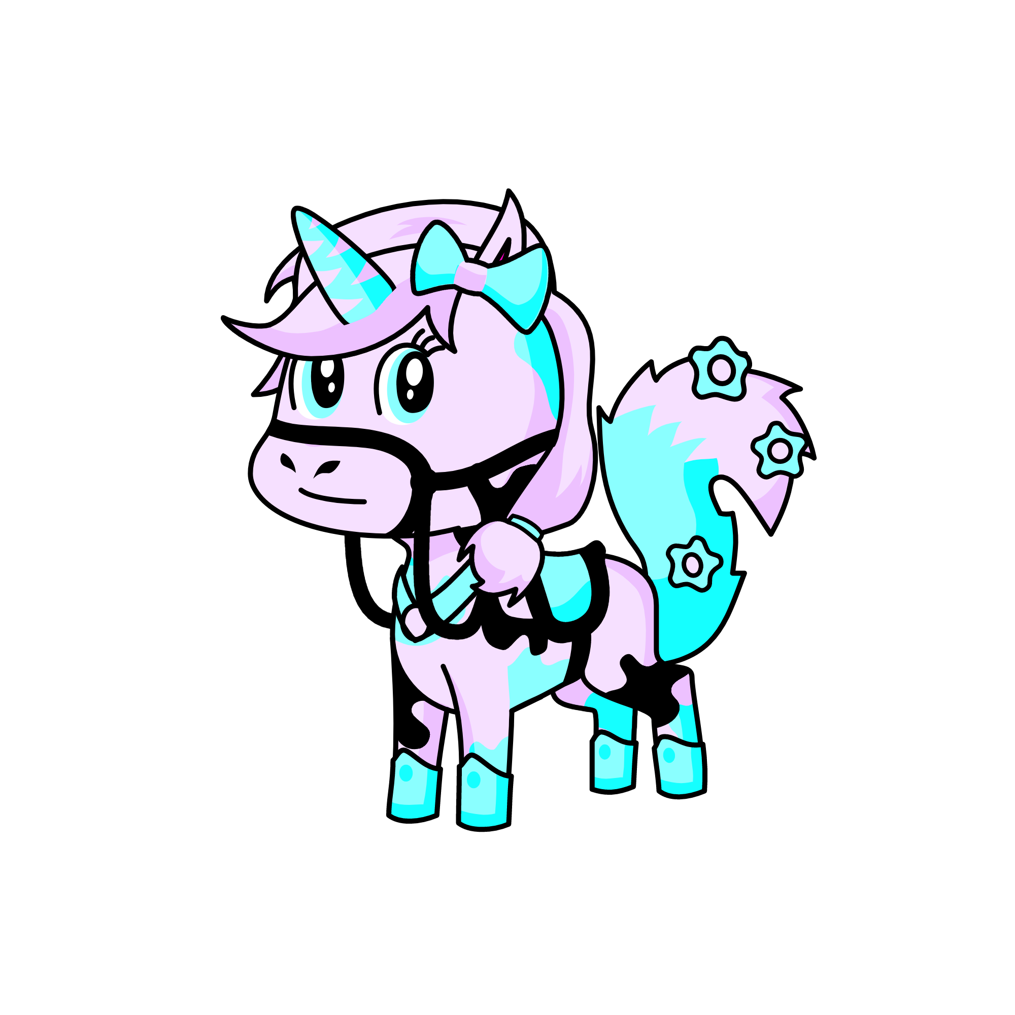 🌸🦄💮, the unicorn