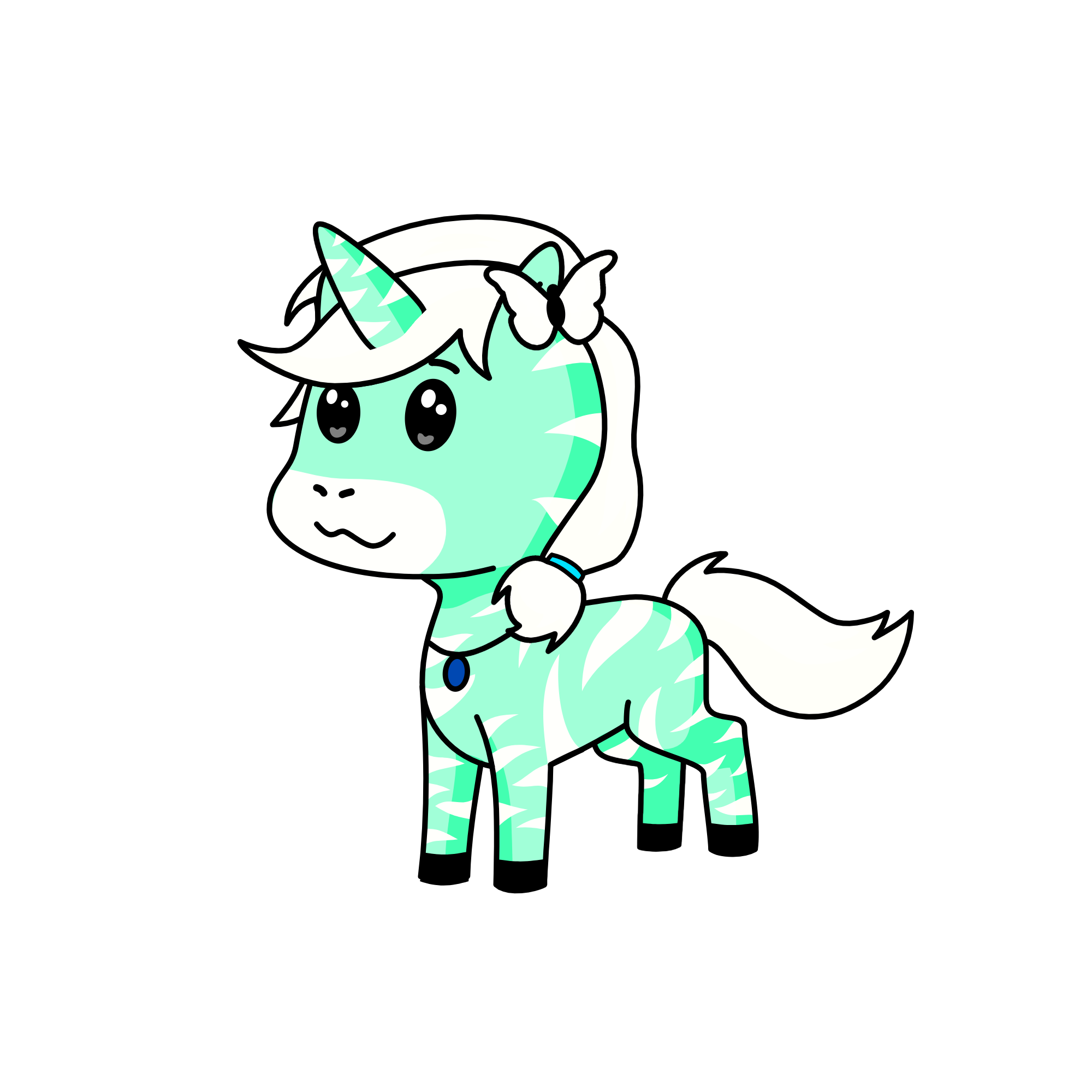 Good Queen Cora twin of Era, the unicorn