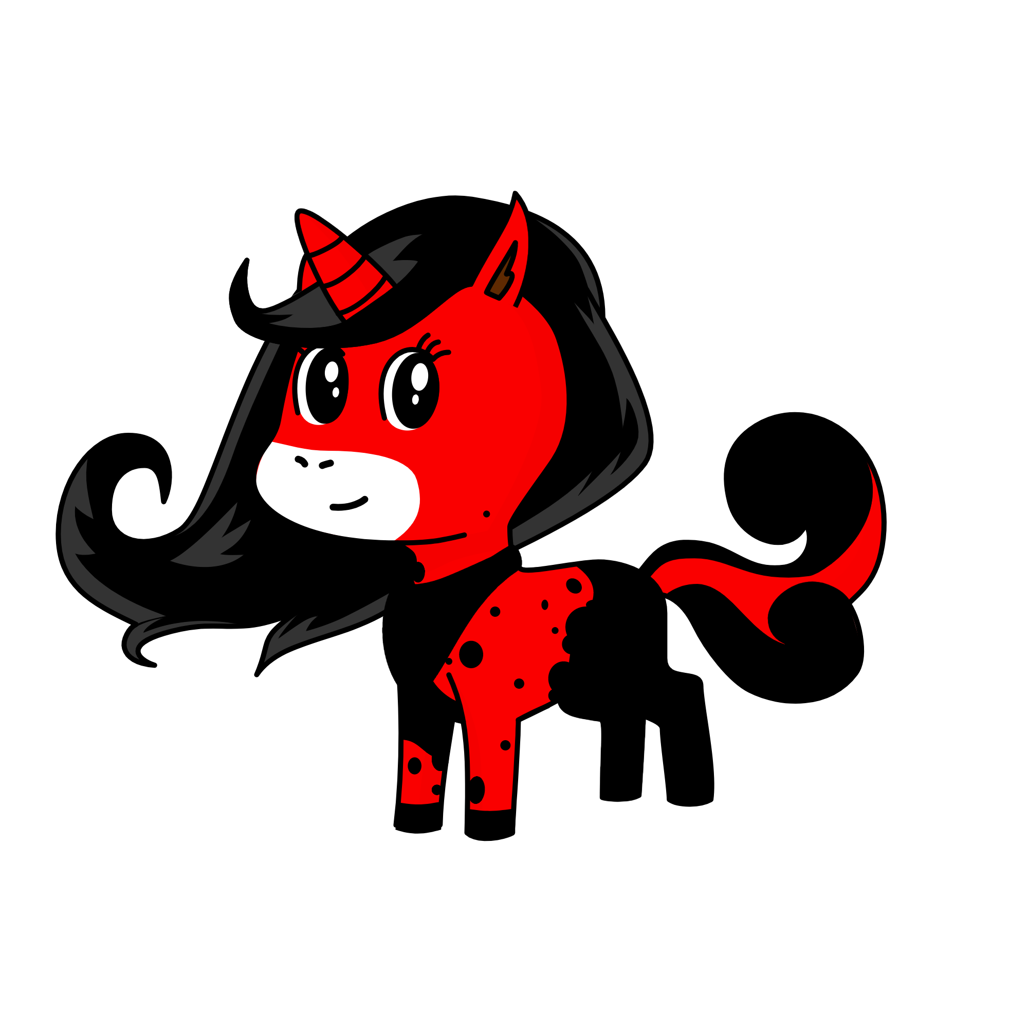 Orphan Demon, the unicorn