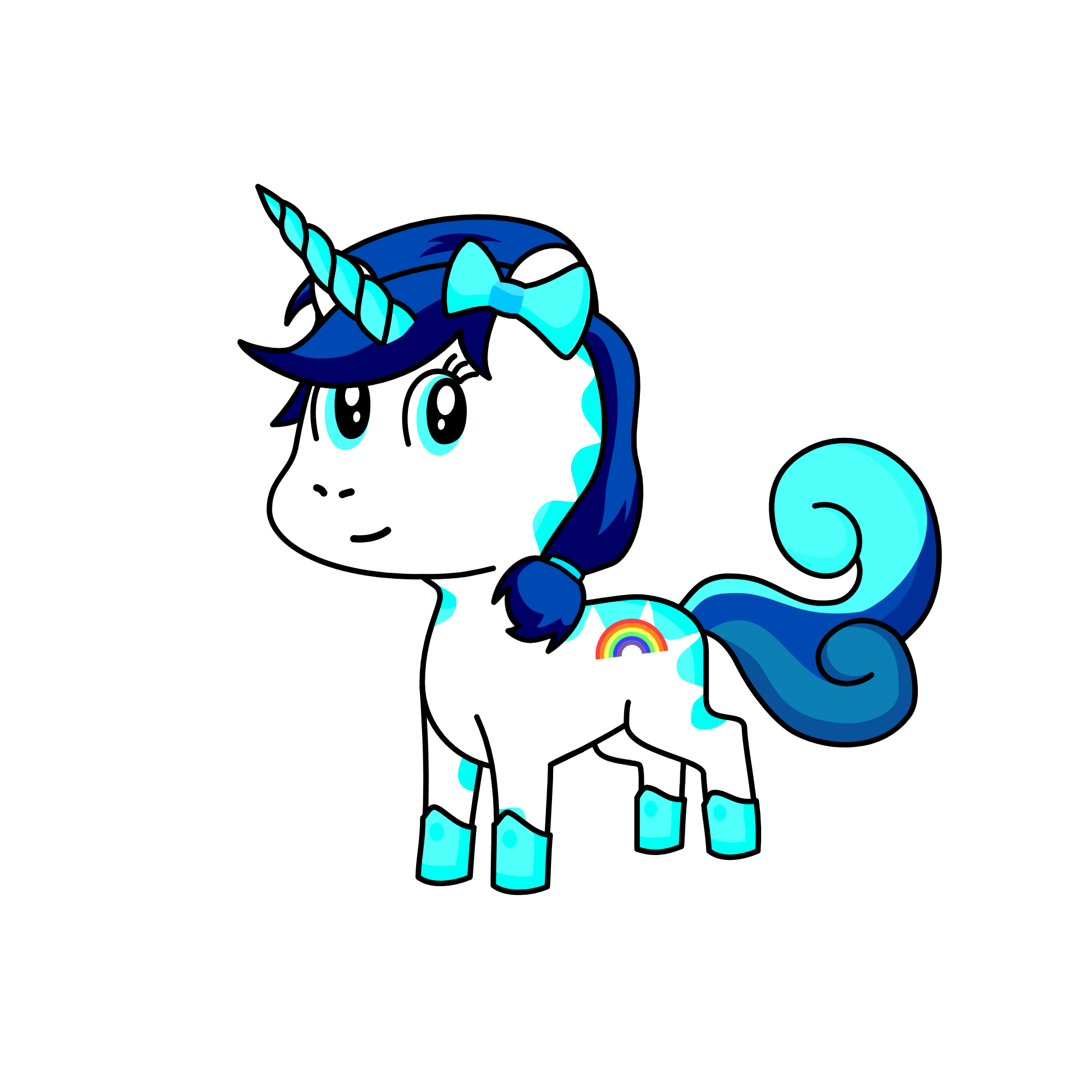 Icey, the unicorn