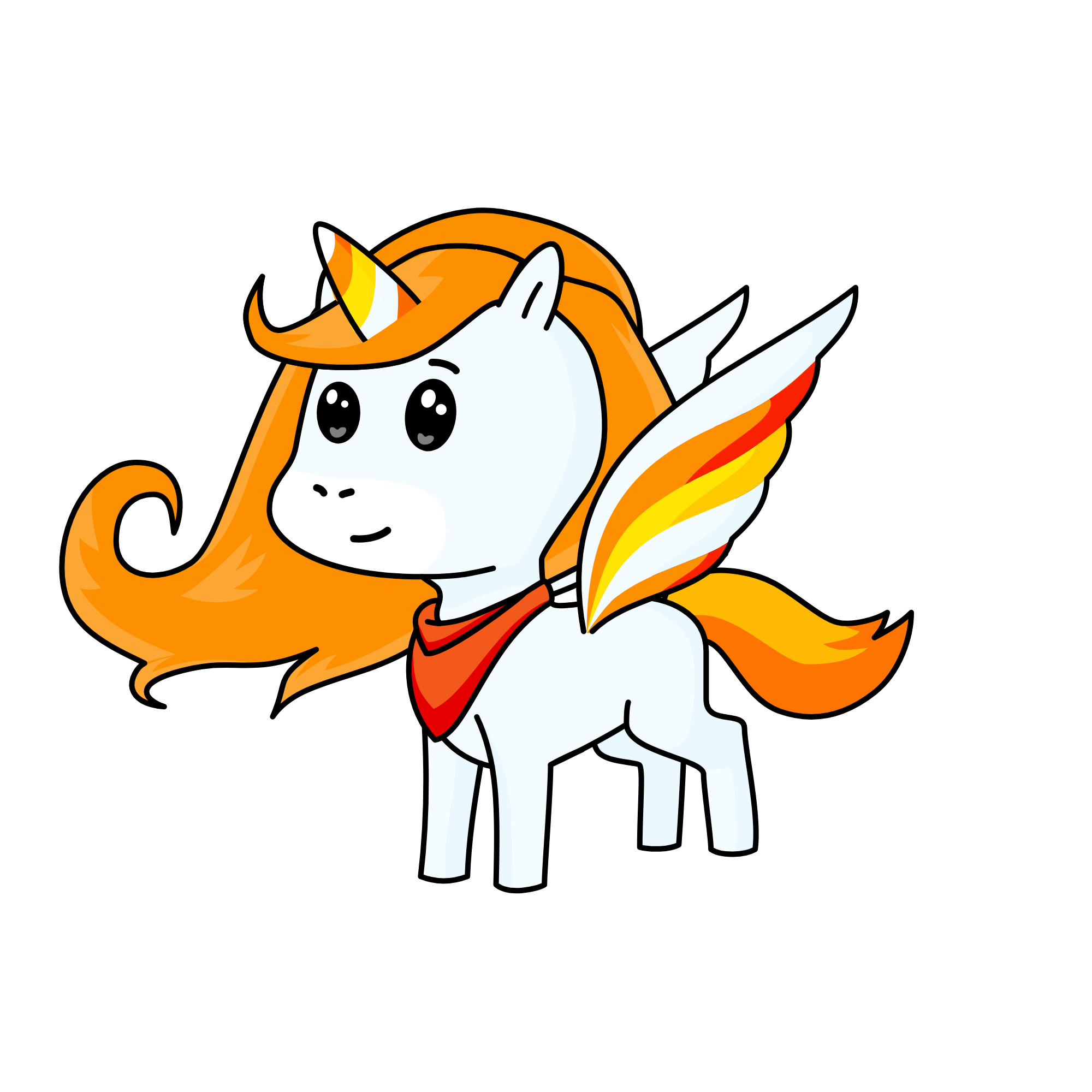 Candy Corn, the unicorn