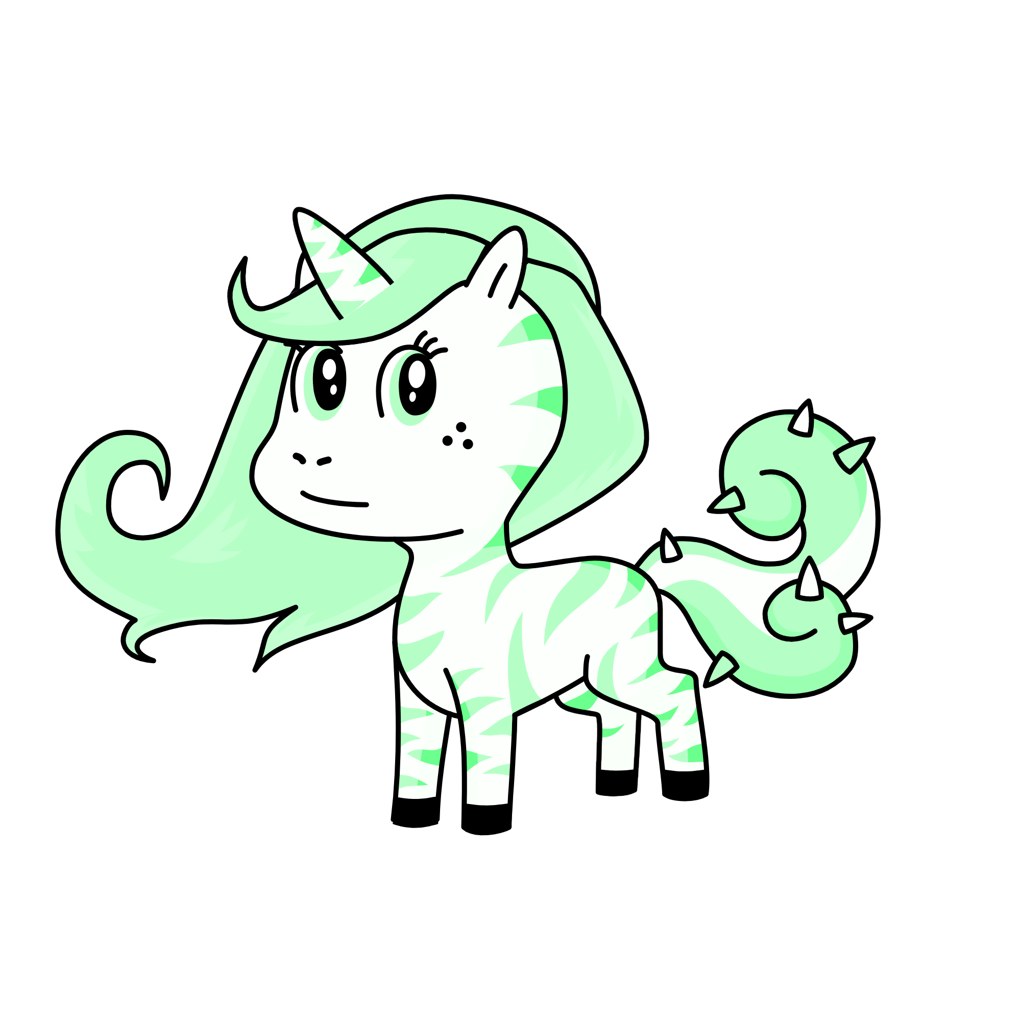Princess Light Devil bat, the unicorn
