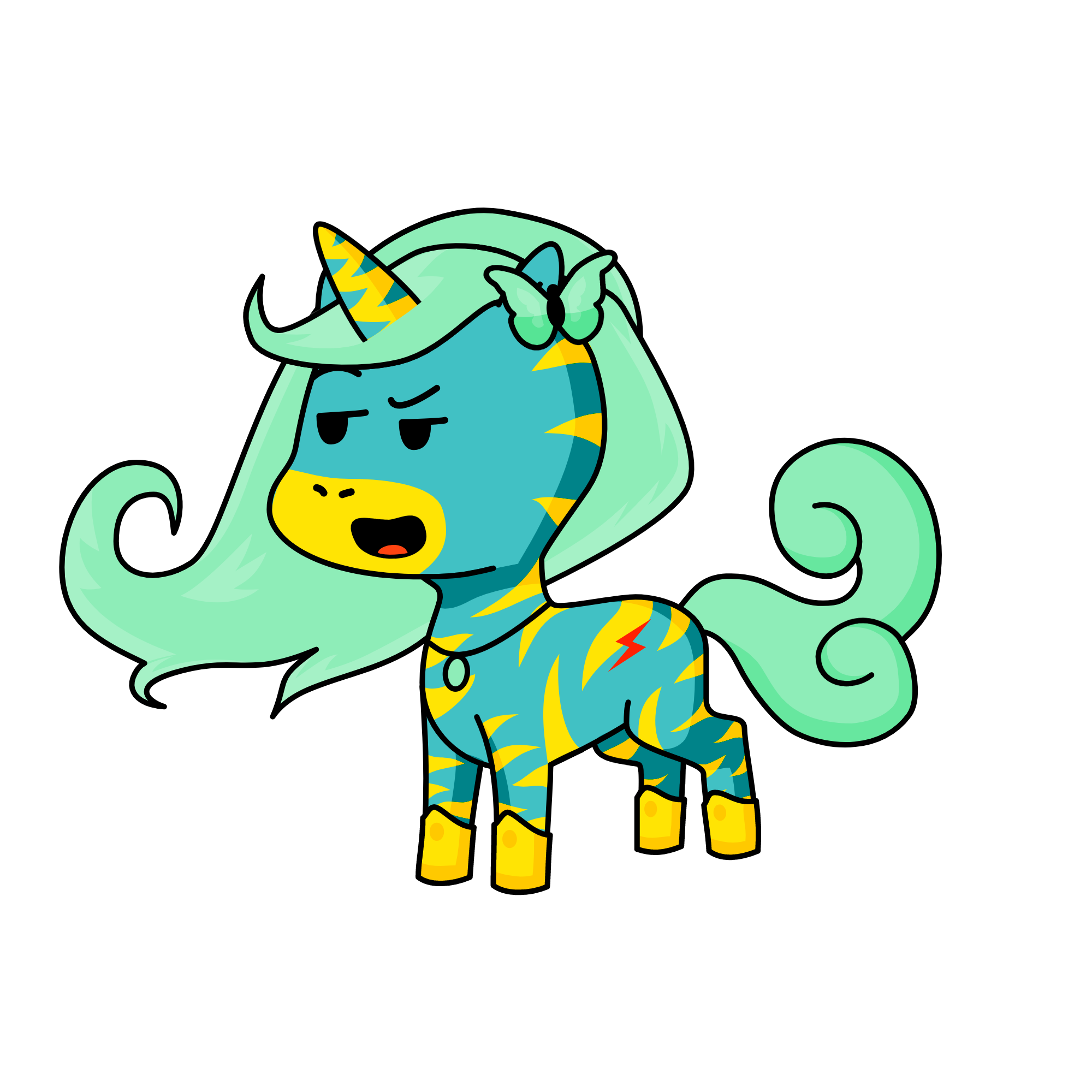 Flora, the unicorn
