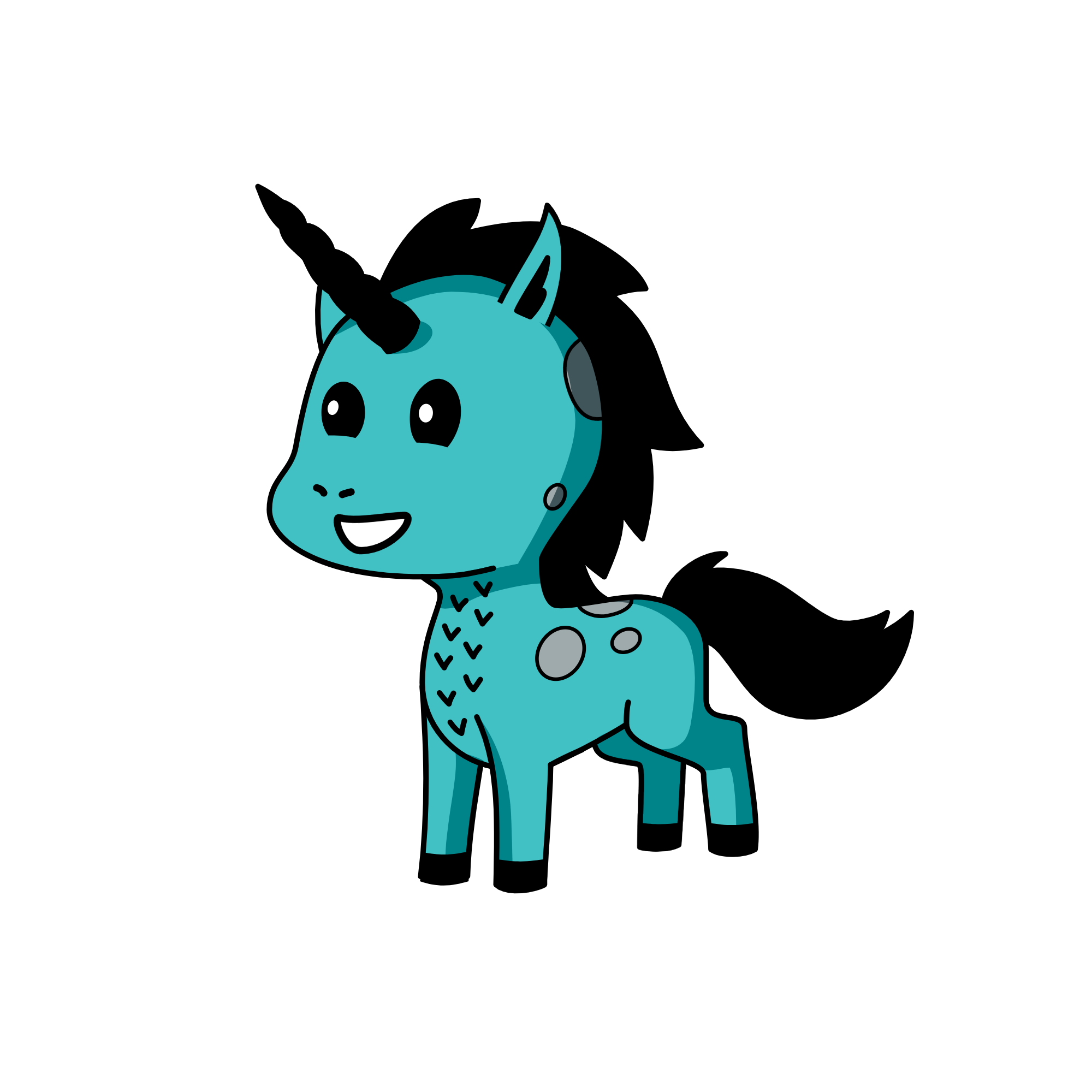 Prince Show off strong S.O.S, the unicorn