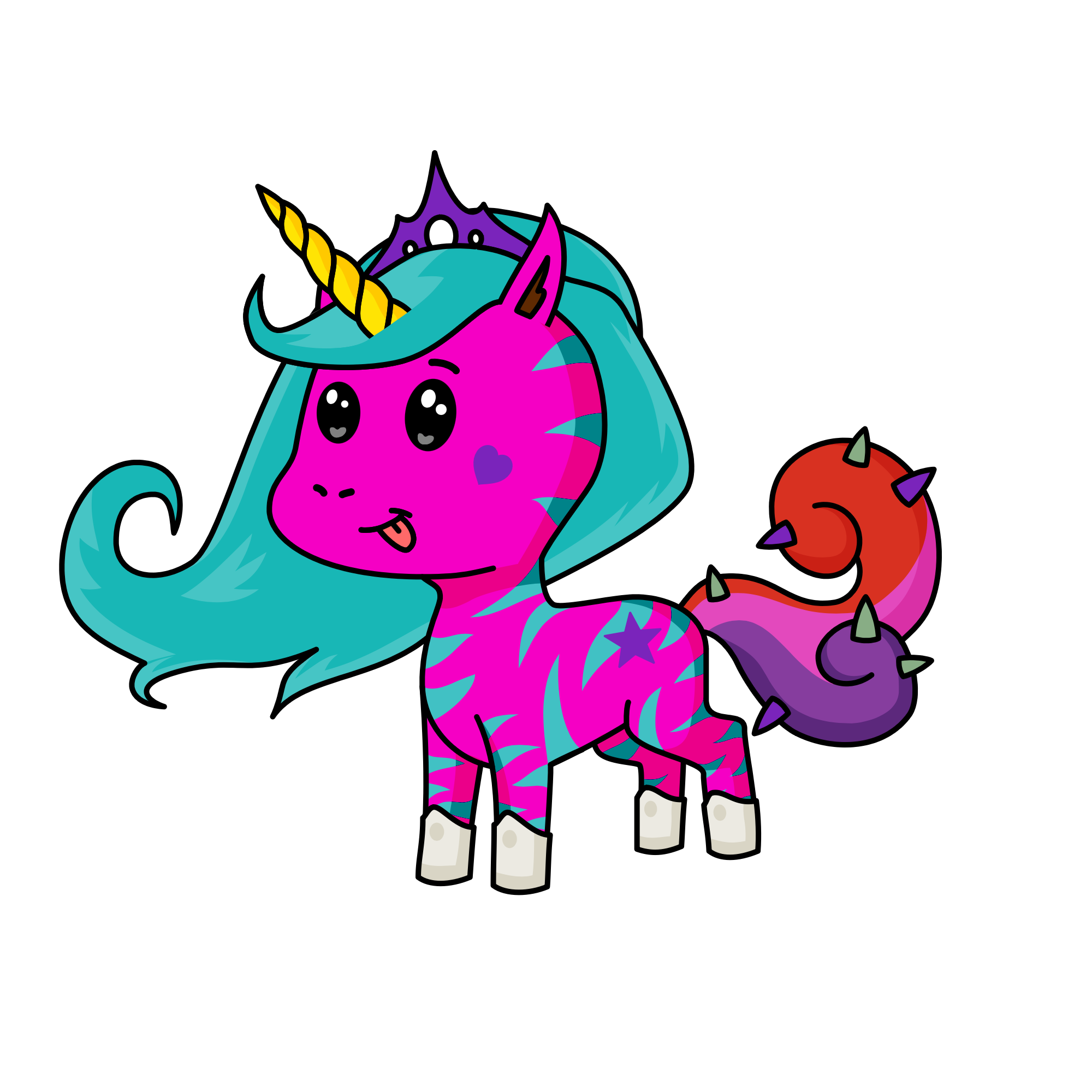 Baby, the unicorn