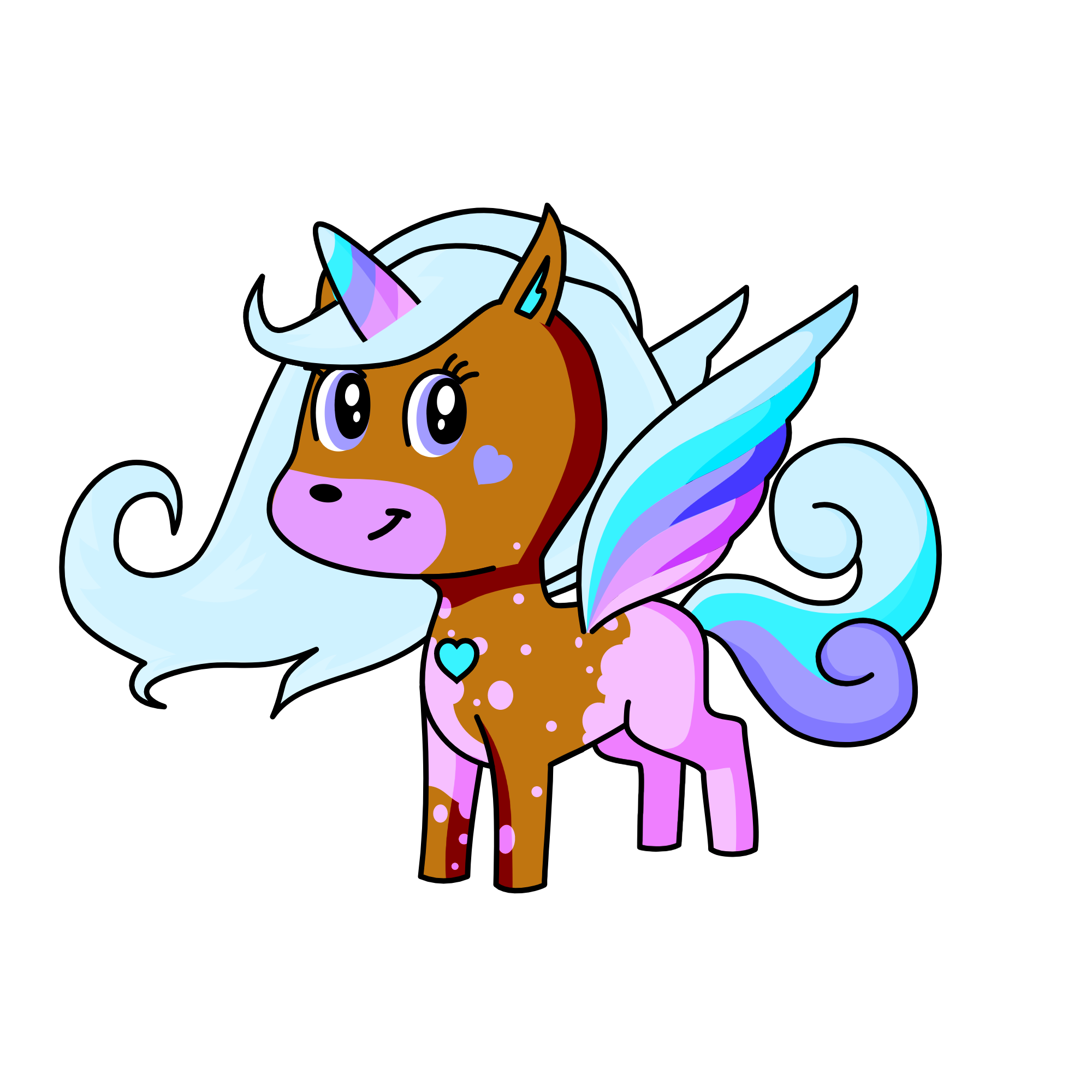 Frappe Mocha, the unicorn