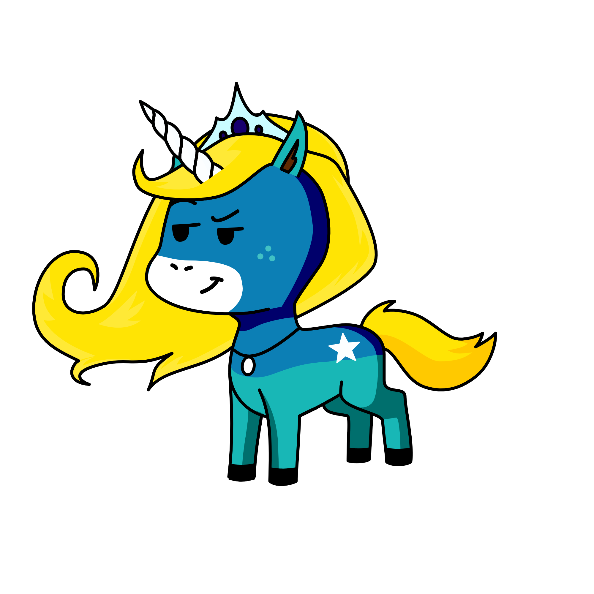 grossesalopetmort, the unicorn