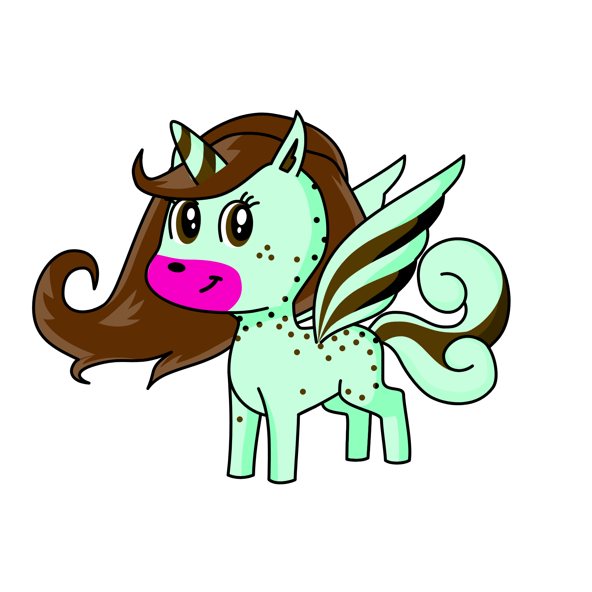 minty🍡, the unicorn