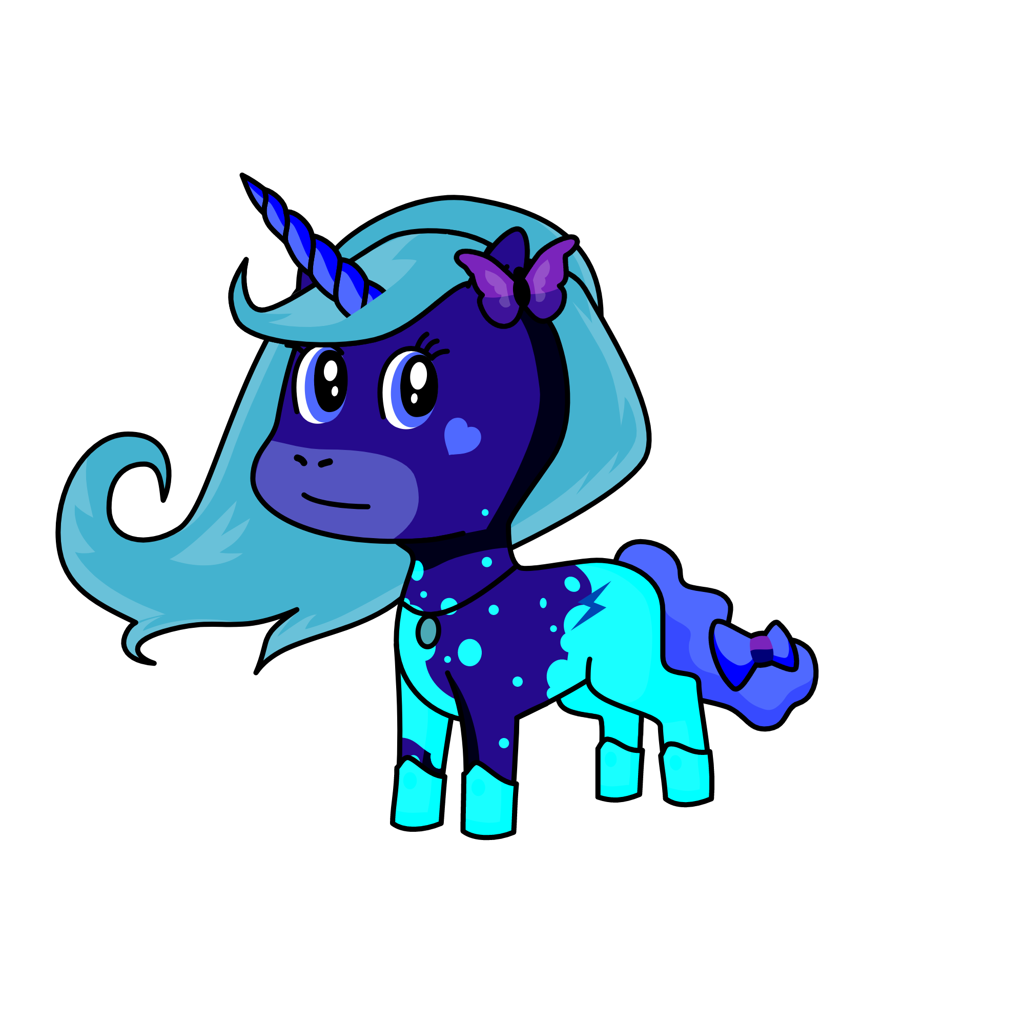 Night, the unicorn