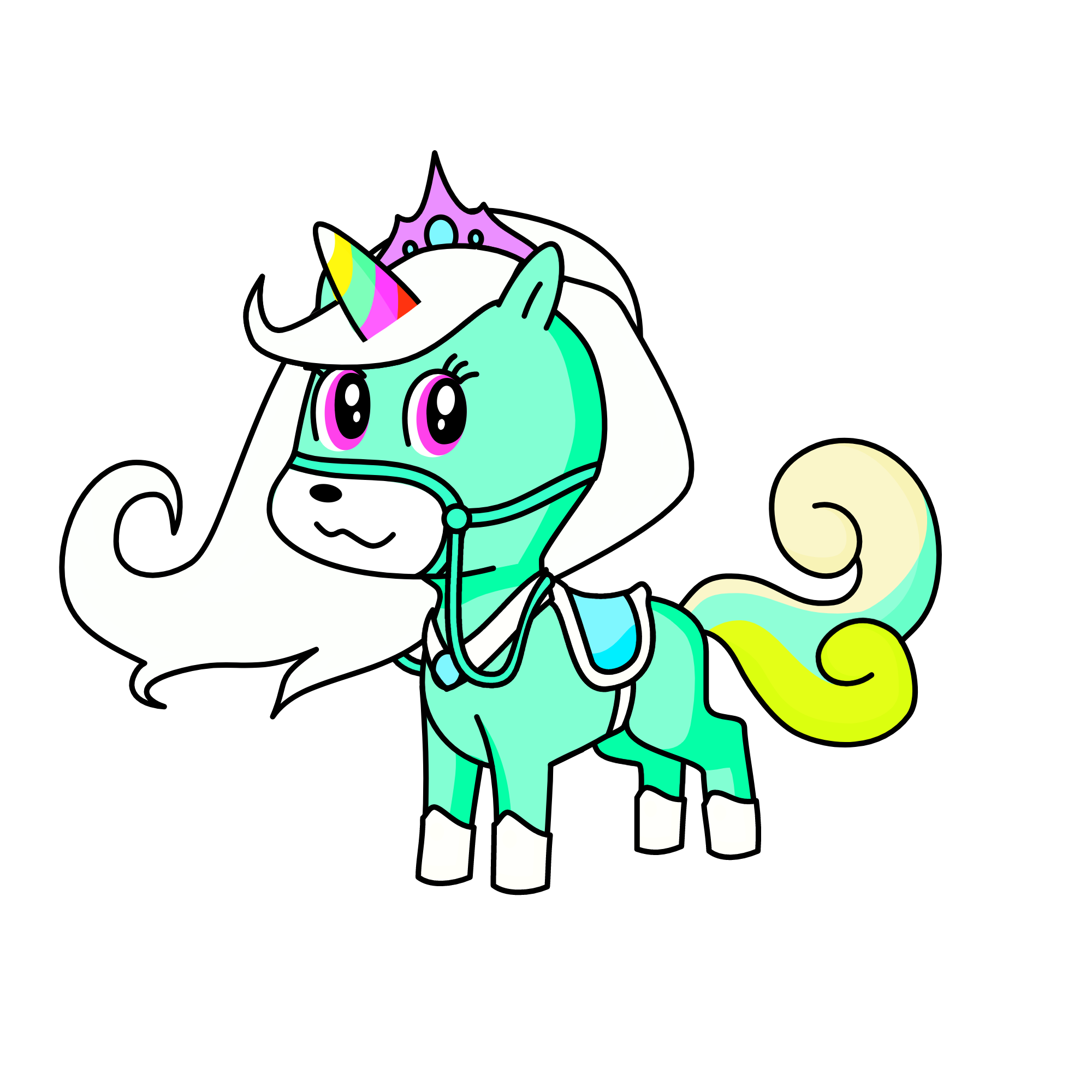 bombom, the unicorn