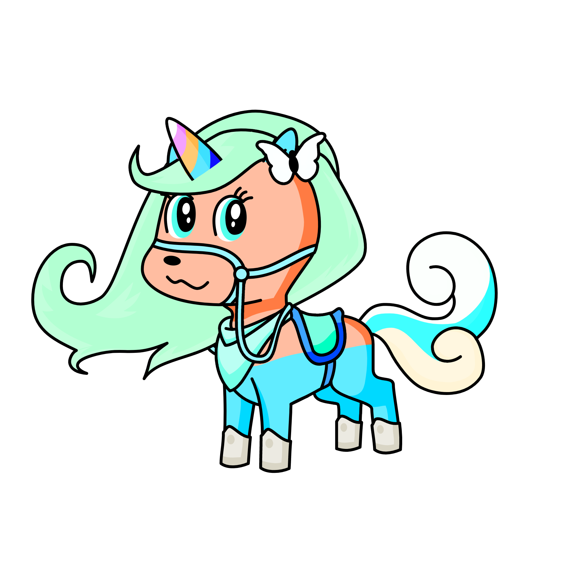 sky, the unicorn