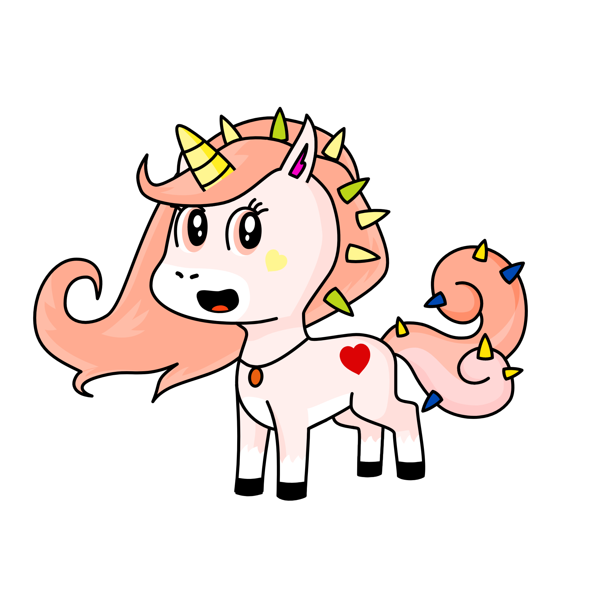 Im sorry i dont know your name but the person who said they liked zizzy ,me, and Furryneonblue , the unicorn