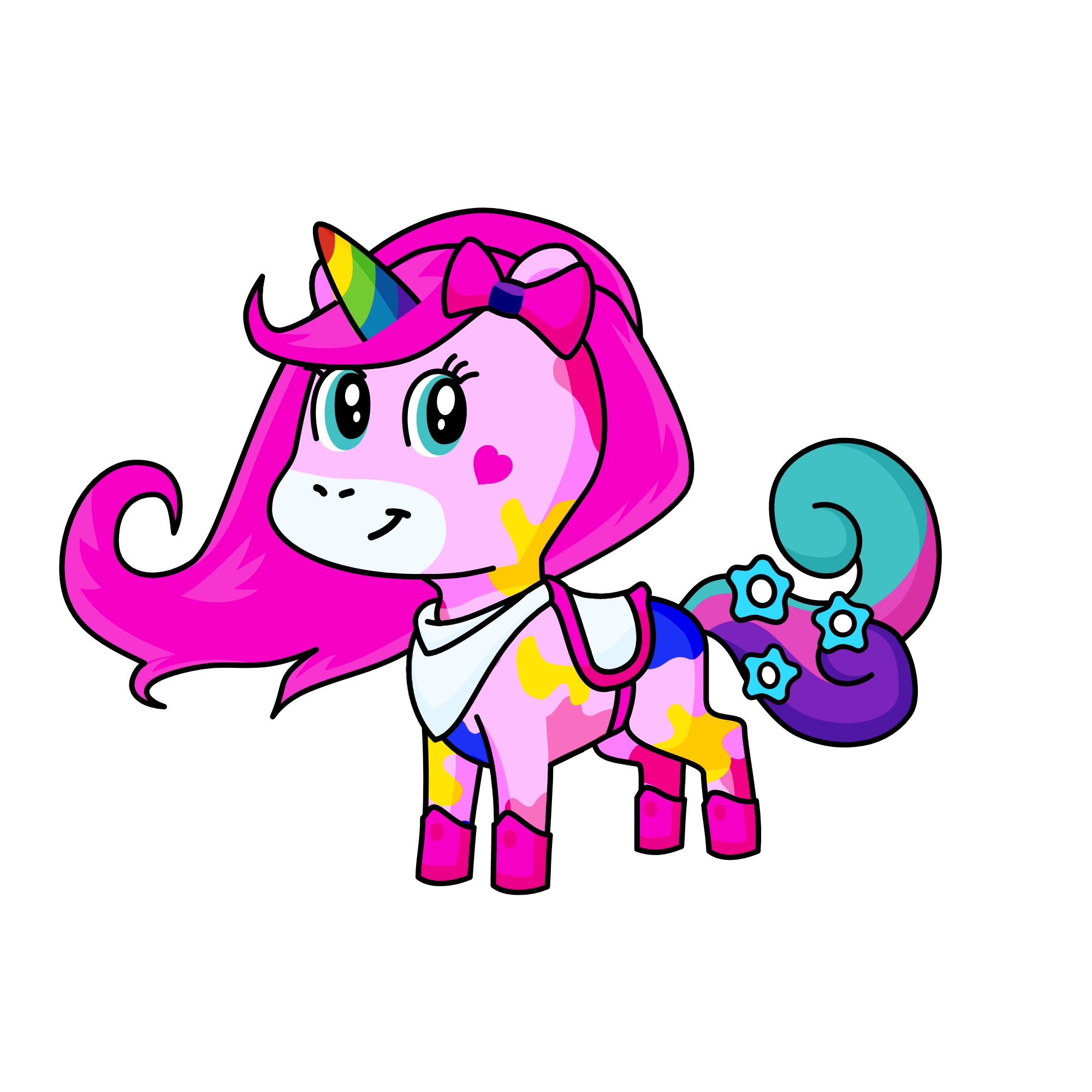 gummybear, the unicorn