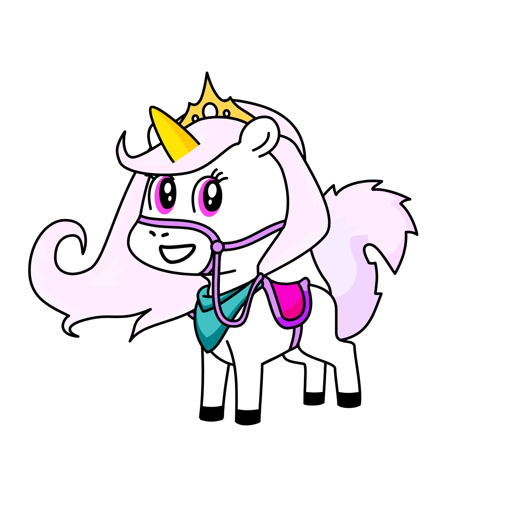 winter, the unicorn