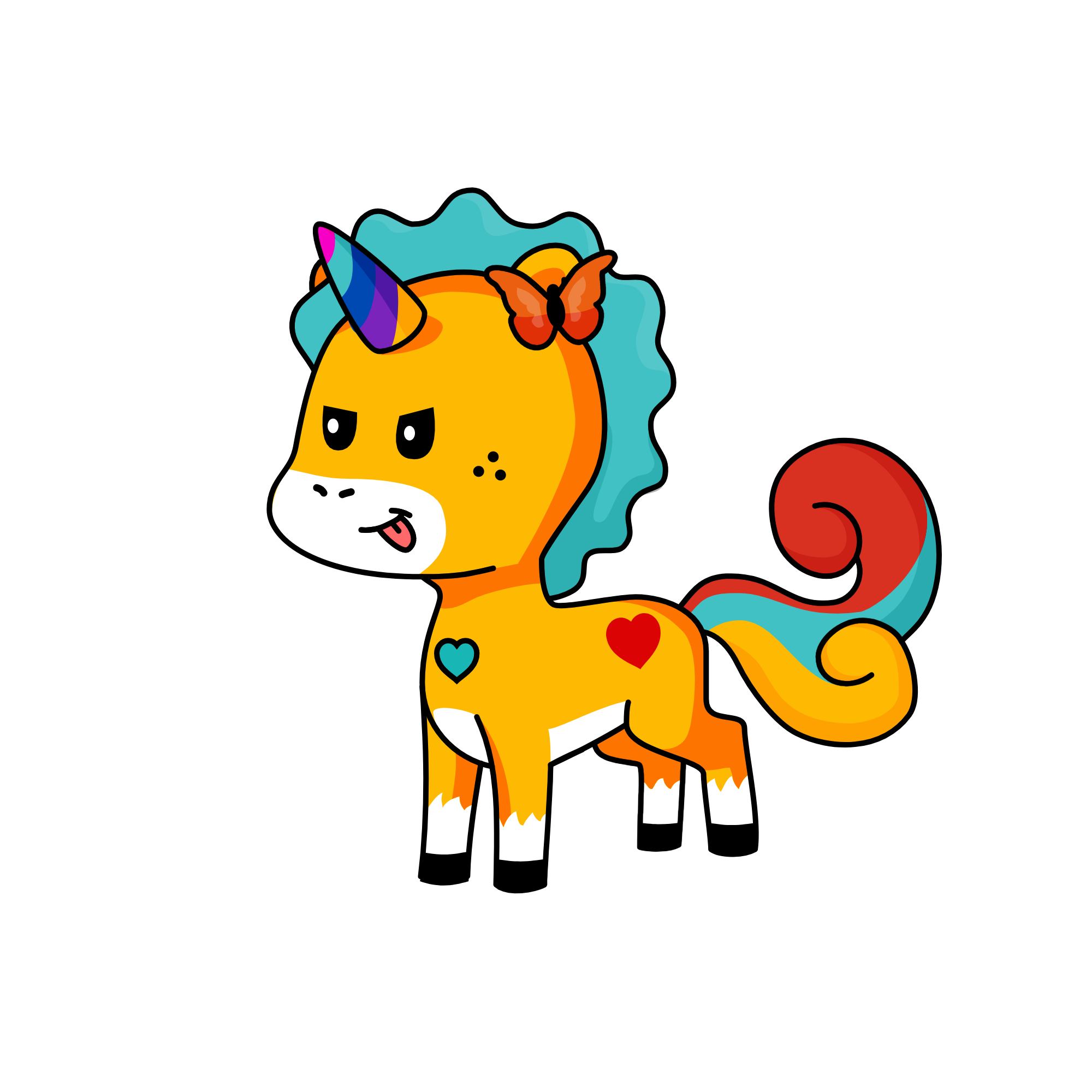 weirdo, the unicorn