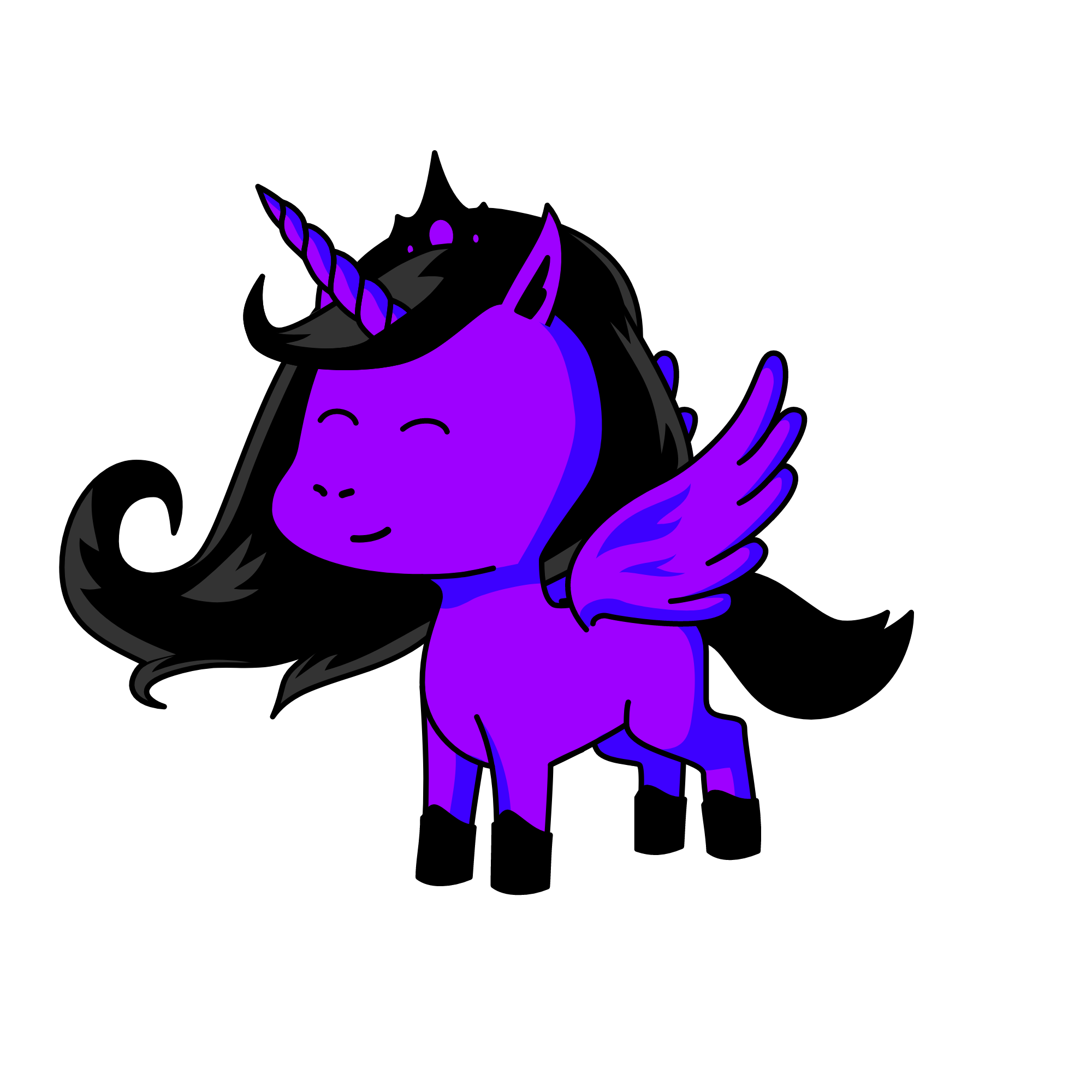 Princess Luna, the unicorn